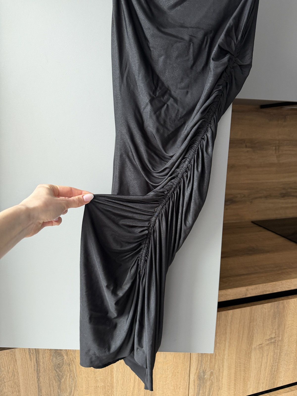 Rick Owens Lilies Last Size Rick Owens Lilies Ruched Sleeveless Mini Dress Size M / US 6-8 / IT 42-44 - 8 Thumbnail