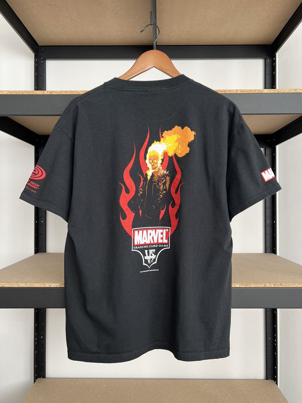 Marvel Comics Vintage 2005 Marvel Trading Card Game Ghost Rider Comics Tee Size US L / EU 52-54 / 3 - 1 Thumbnail