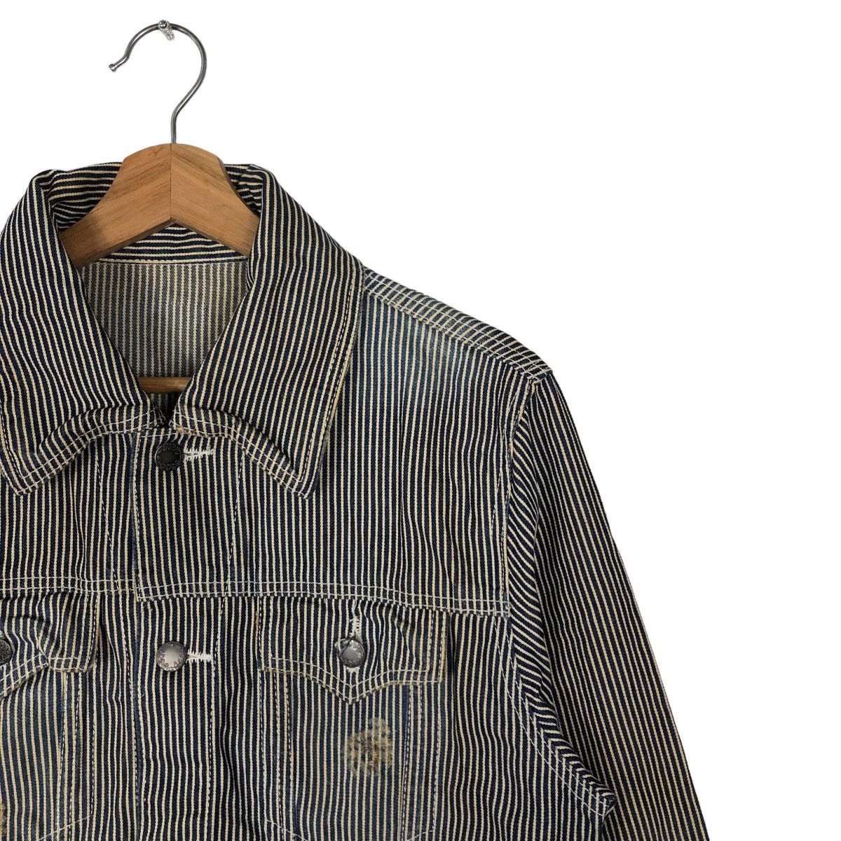 Vintage 90’s VINTAGE HIKORY CHORE JACKET UNION MADE INSPIRE KAPITAL Size US M / EU 48-50 / 2 - 6 Thumbnail