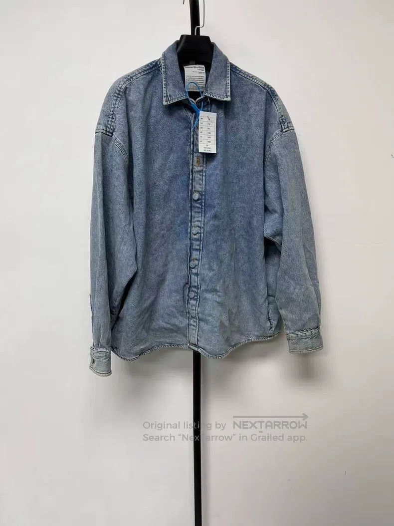 Acne Studios Denim Series Classic Pure Cotton Washed Singl