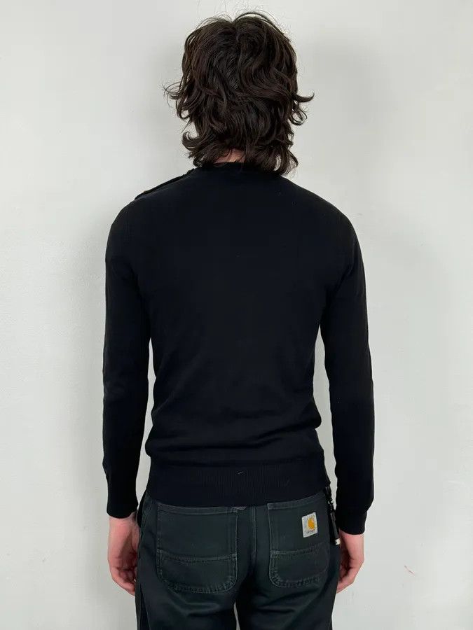 Givenchy AW2023 Givenchy Black Guilded Buttons Sweater Size US S / EU 44-46 / 1 - 3 Thumbnail