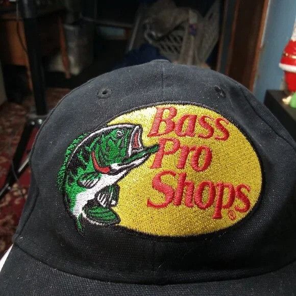 Bass Pro Shops Bass Pro Shops Logo Strap Back Hat Cap Size ONE SIZE - 2 Thumbnail
