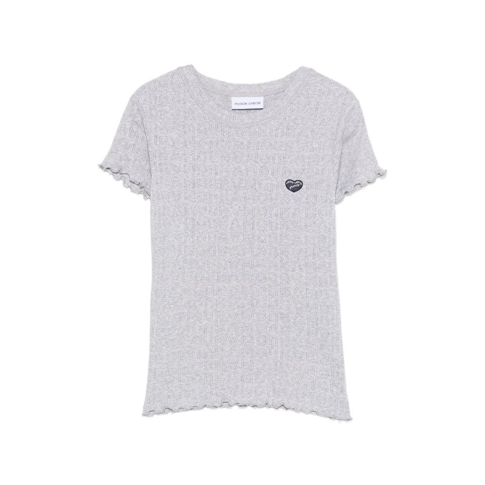 Maison Labiche GREY Tops - T-shirts & Jerseys