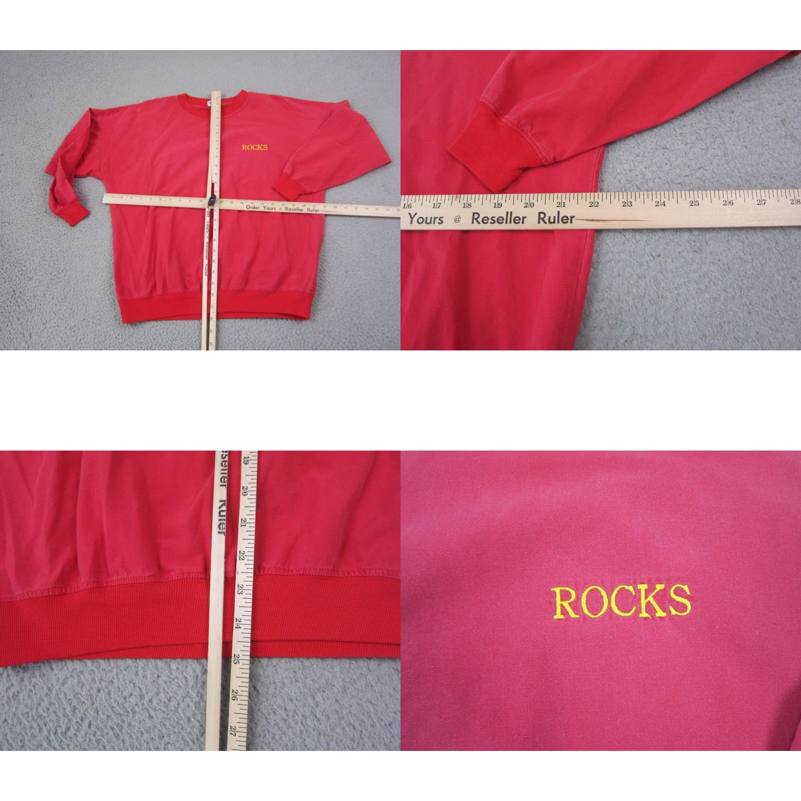 Vintage VINTAGE Stallion Sportswear Red Varsity Jacket Mens M 90s Cotton Fleece All Seasons House USA Black? Size US M / EU 48-50 / 2 - 8 Thumbnail