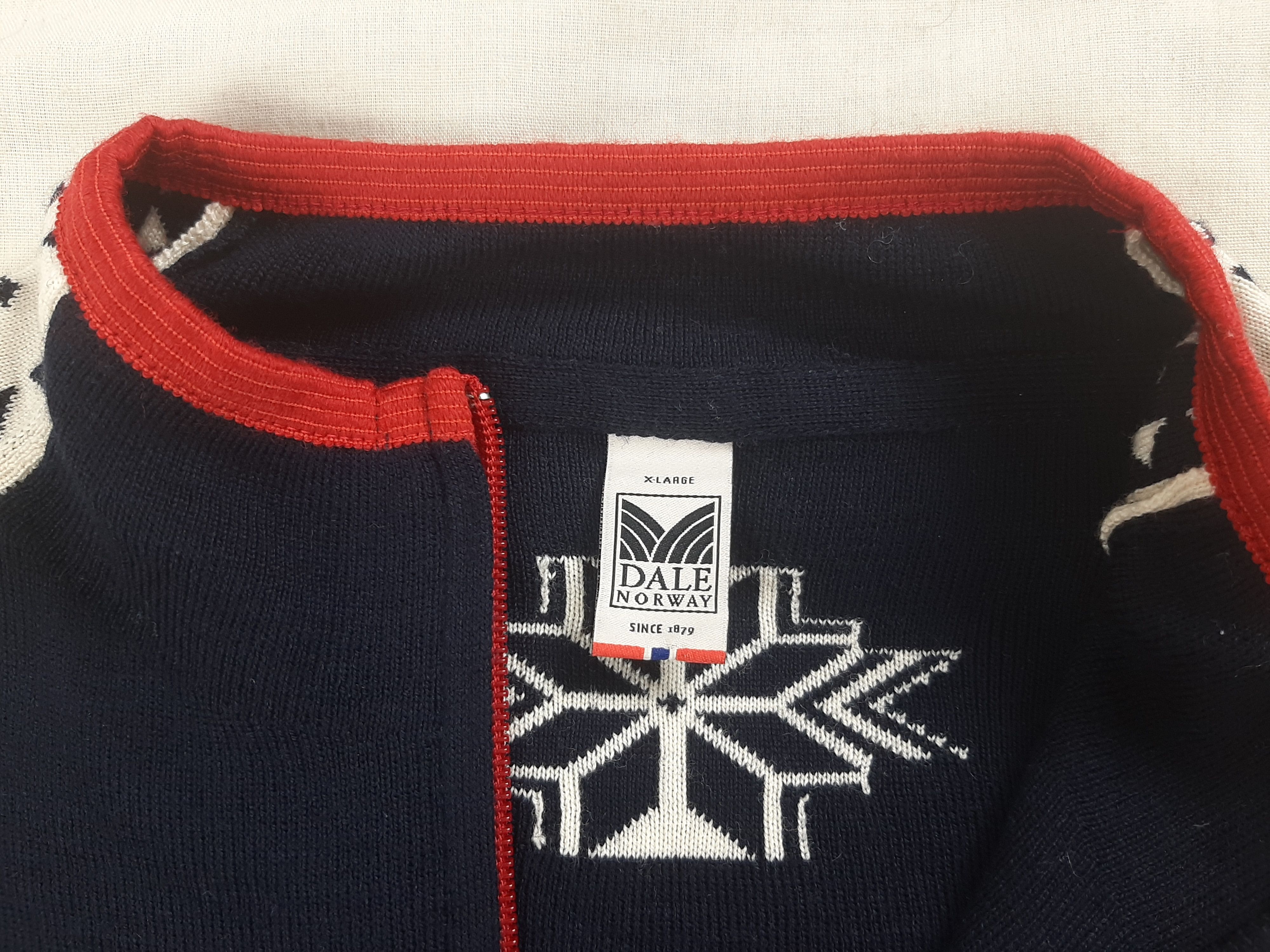 Dale Of Norway Dale of Norway Geilo 1/4 Zip Sweater Navy Men's XL Size US XL / EU 56 / 4 - 7 Thumbnail