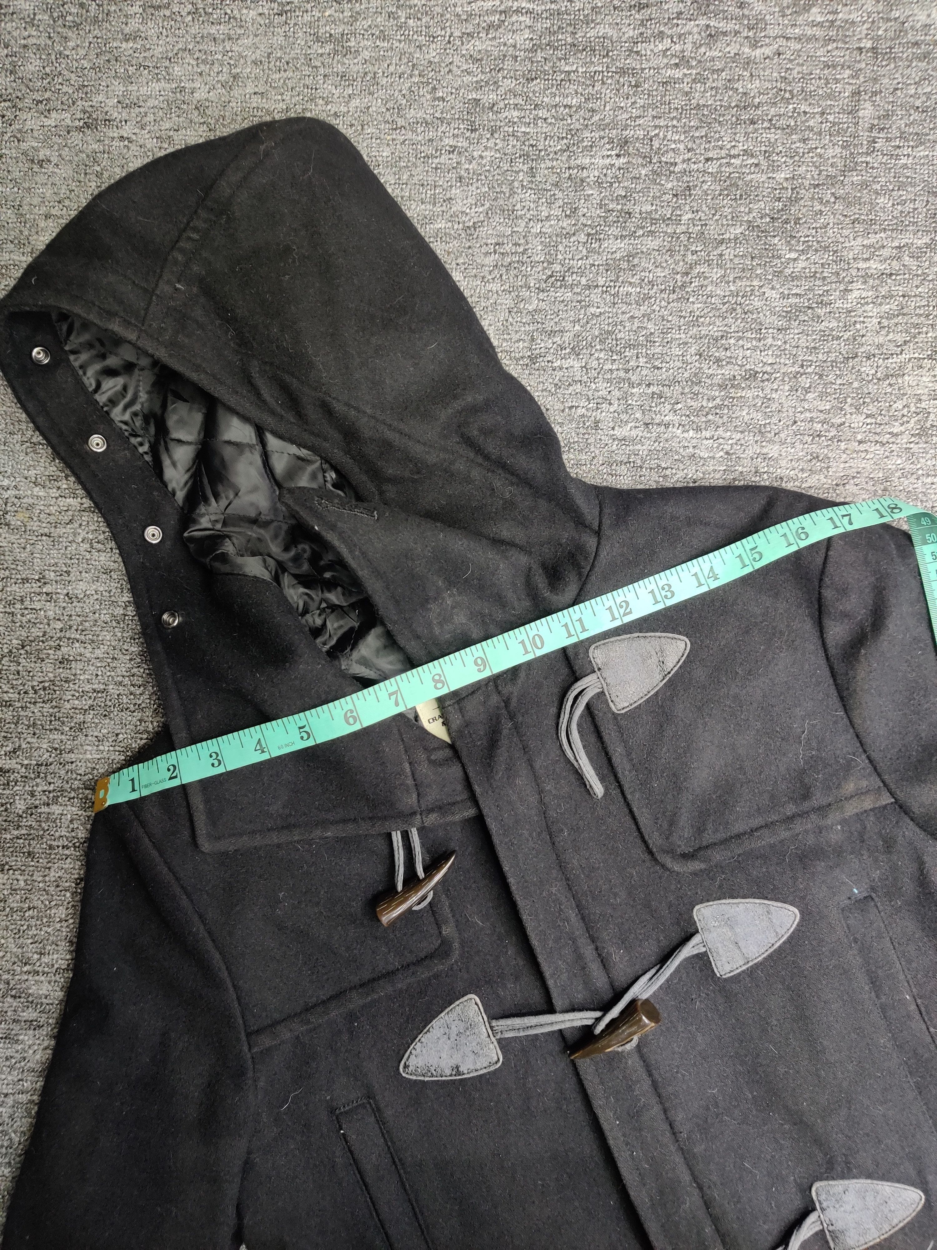 PPFM Vintage PPFM Wool Duffle Coat Hooded Size US M / EU 48-50 / 2 - 21 Thumbnail