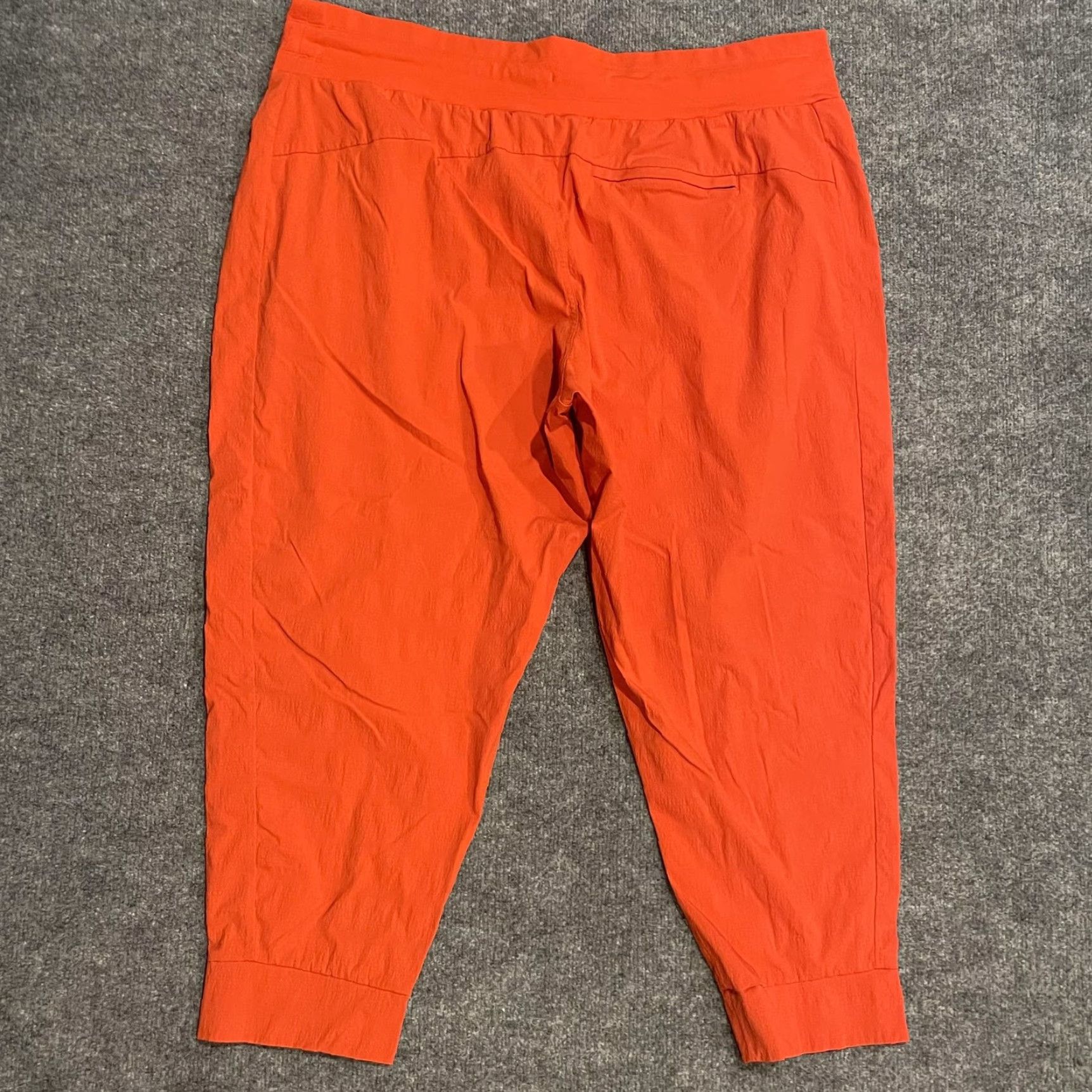 Athleta Athleta Trekkie North Jogger Pants Womens 22 Orange Athletic Drawstring Nylon Spandex Pockets 26 In Inseam -- Plus Size? Size 40" / US 18 - 2 Thumbnail
