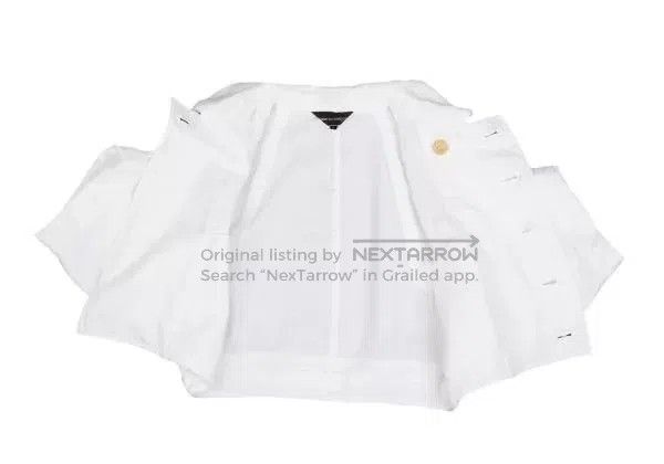 Comme des Garcons Comme des Garcons White vintage double-breasted design top Size M / US 6-8 / IT 42-44 - 8 Thumbnail