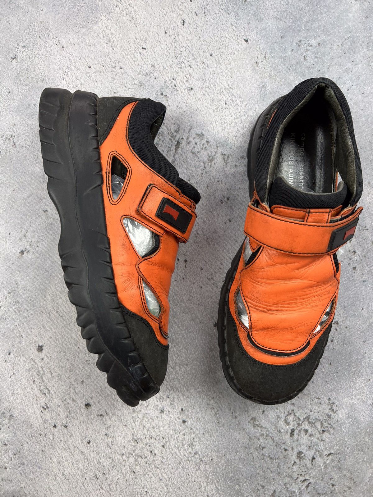 Camper Camper x Kiko Kostadinov Teix low sandal leather boots | Grailed