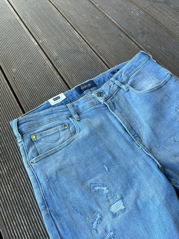 Scotch & Soda Rip style Washed Blue Jeans by Scotch&soda Size US 31 - 5 Thumbnail