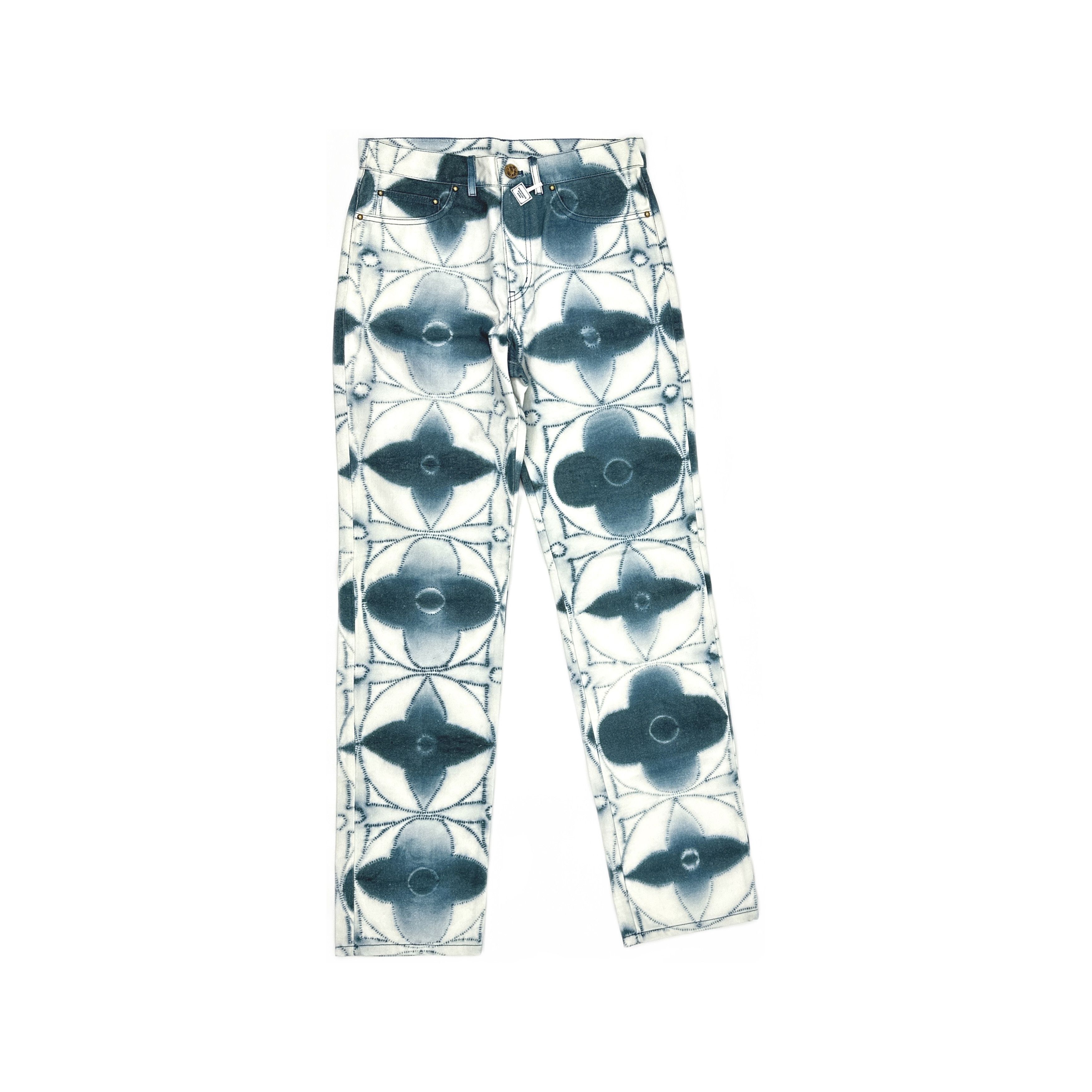 Louis Vuitton Louis Vuitton Monogram Tie-Dye Denim Jeans 30 Size US 30 / EU 46 - 1 Thumbnail