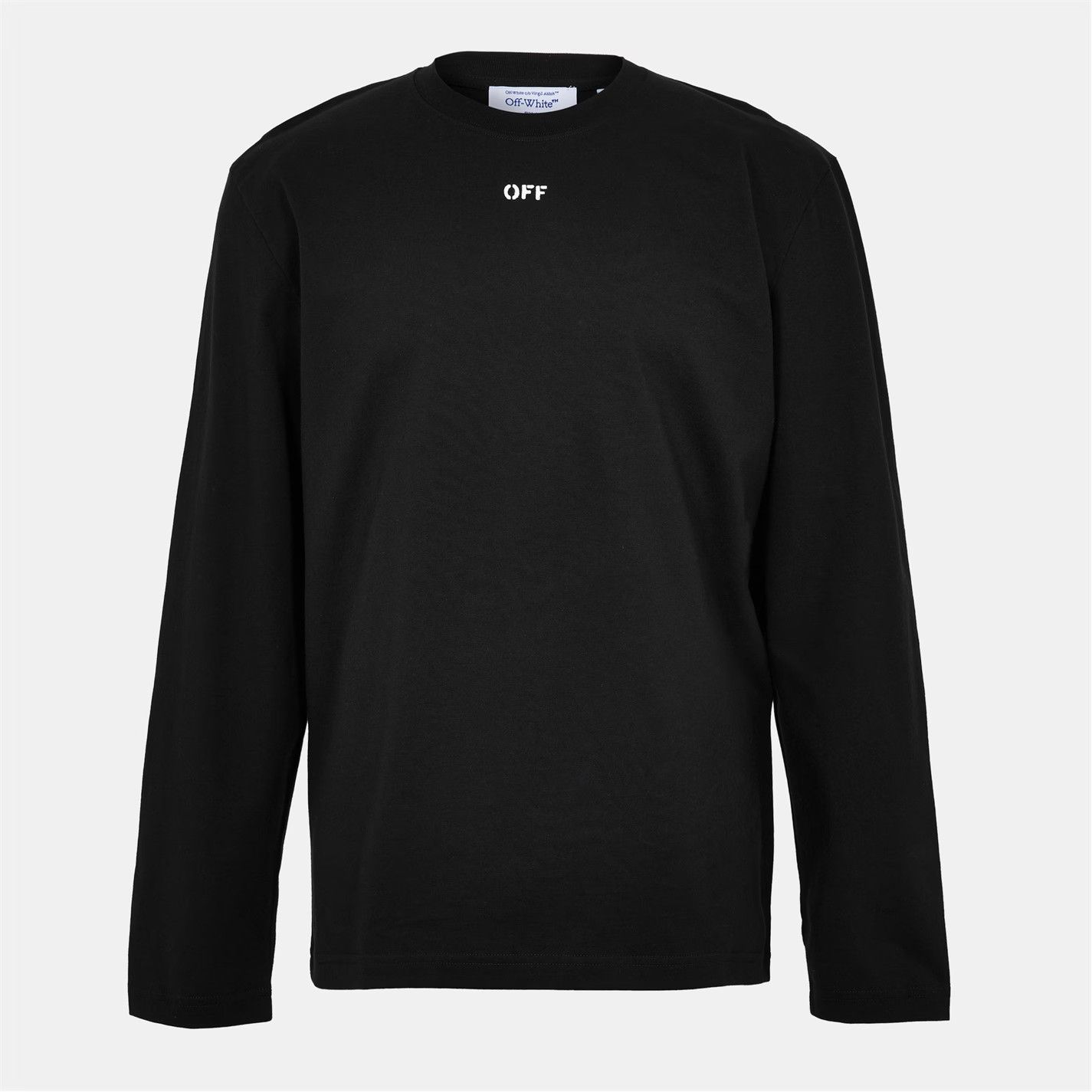 Off-White o1g2r1mq0226 Brick Skate T Long Sleeve T-Shirt In Black Size US M / EU 48-50 / 2 - 1 Thumbnail