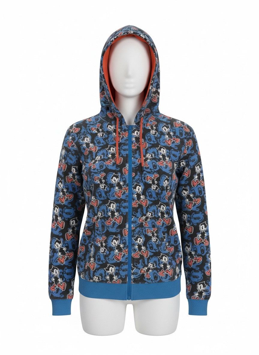 Anime Astro boy Japanese anime superhero Hoodie full print Size US M / EU 48-50 / 2 - 1 Thumbnail