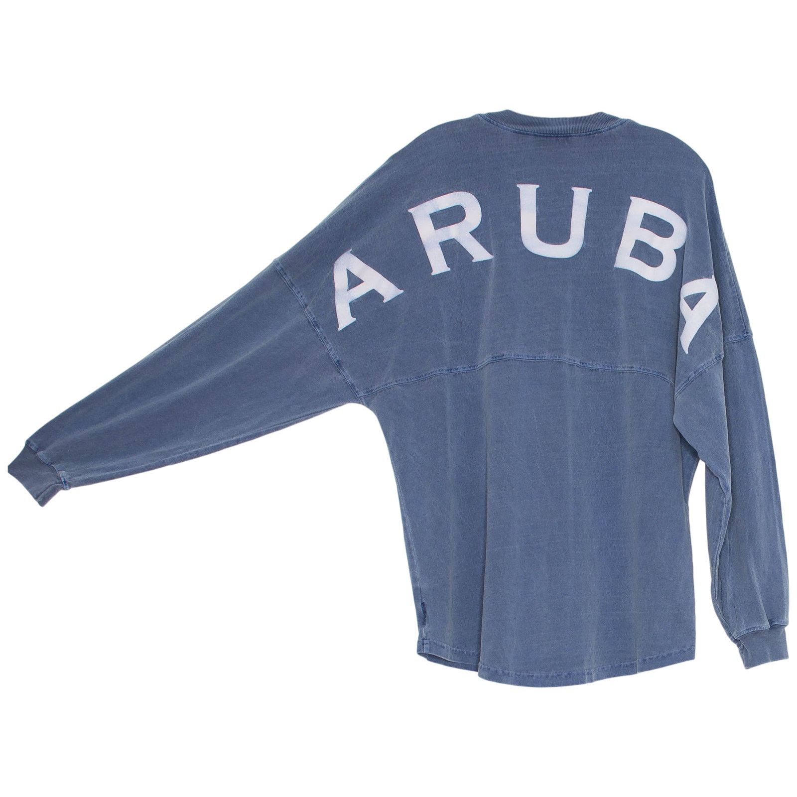 Other Spirit Jersey Aruba Top Oversized Blue Medium Coastal Beachy Size M / US 6-8 / IT 42-44 - 4 Thumbnail