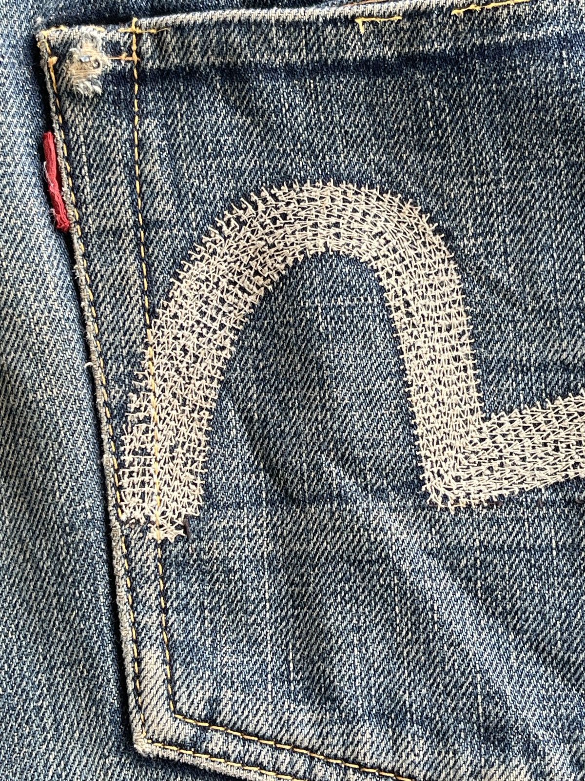 Evisu Evisu Daicock Distressed Selvedge Denim Size US 34 / EU 50 - 14 Thumbnail
