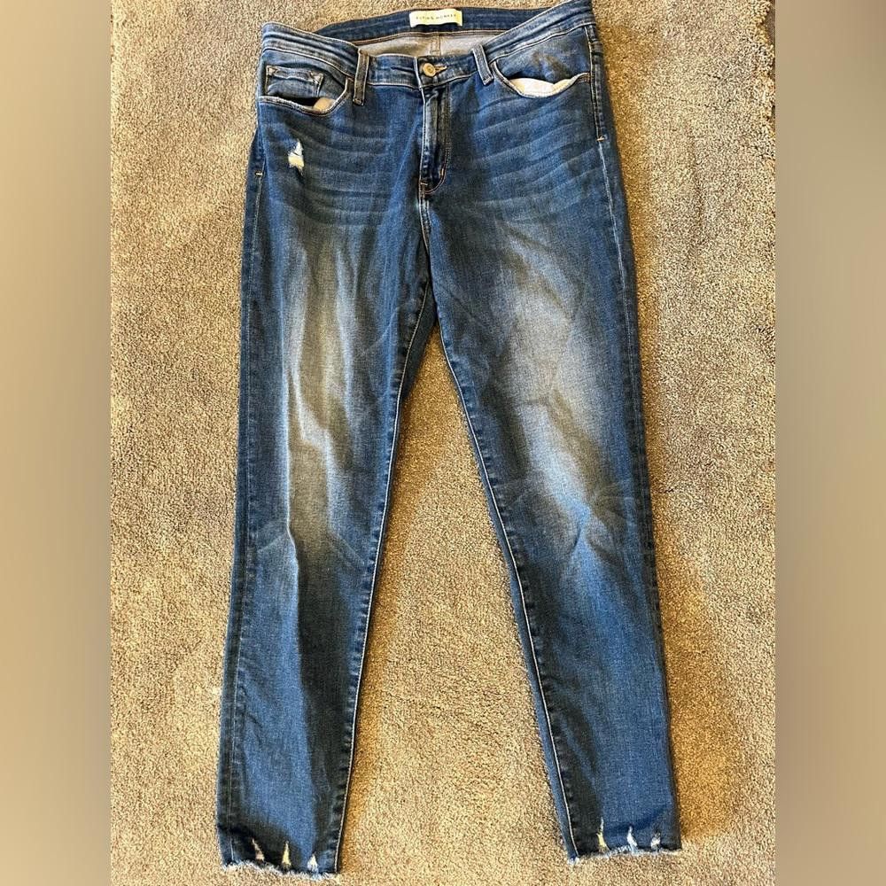 Designer Flying monkey denim jeans Size 30" / US 8 / IT 44 - 1 Thumbnail