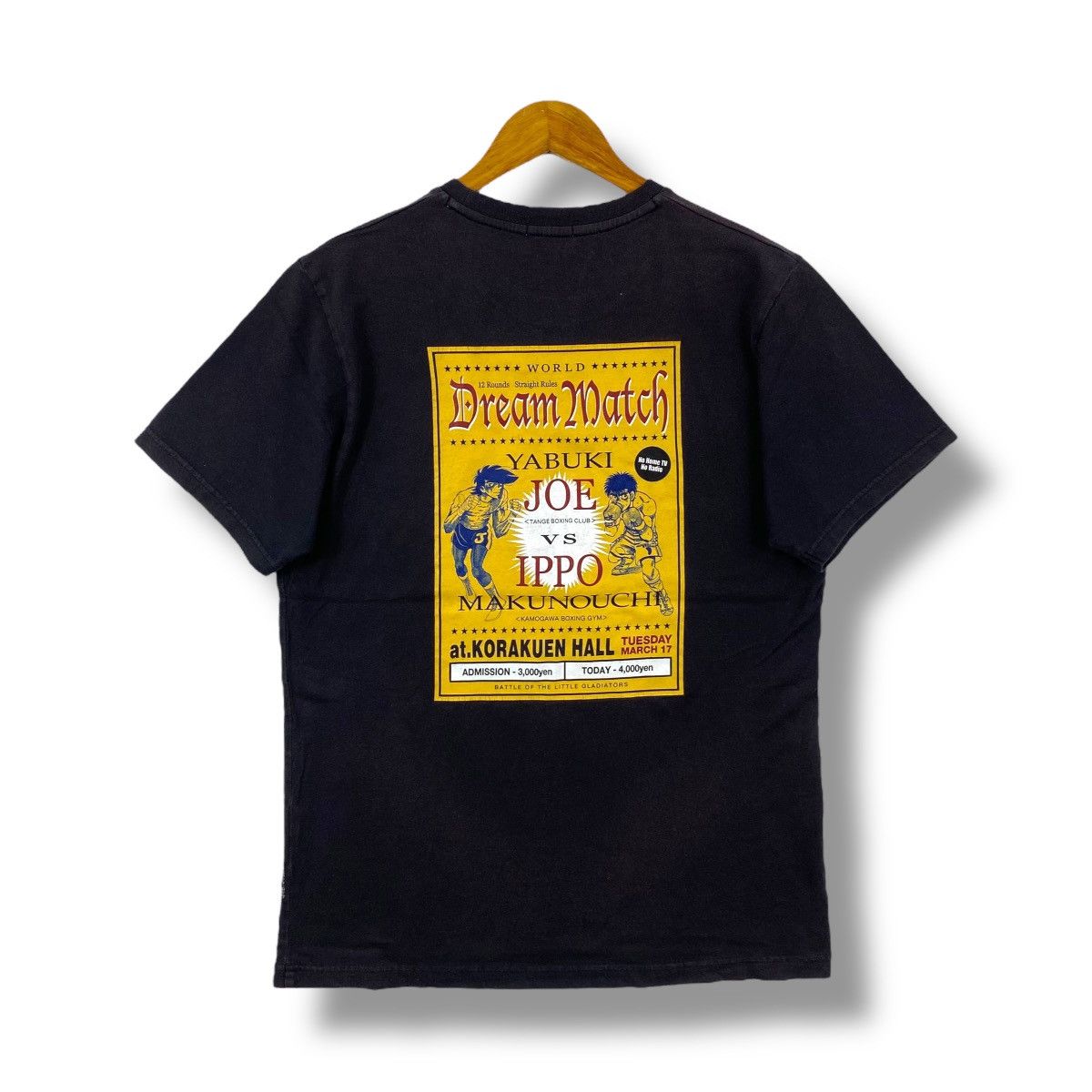 Anime × Vintage Vintage 00's Dream Match Yabuki JOE Vs IPPO Makunouchi Faded Size US L / EU 52-54 / 3 - 1 Thumbnail