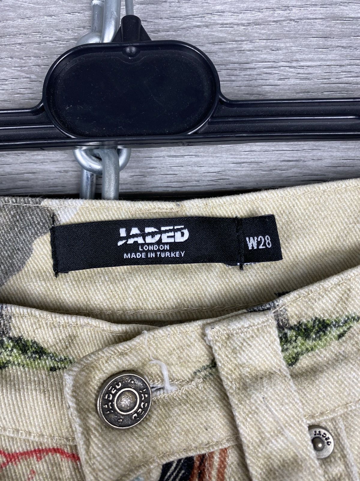 Jaded London Jaded London All Over Printed Skateboarding Jeans Pants Size US 28 / EU 44 - 6 Thumbnail