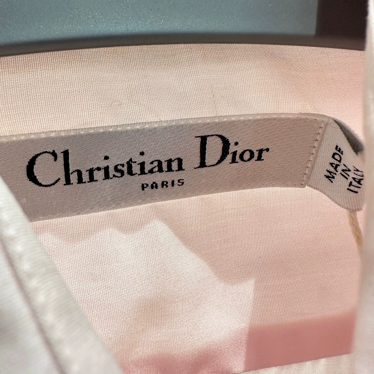Christian Dior Monsieur Christian Dior apr751 pink bee short sleeve shirt 32 cotton Size XXS / US 00 / IT 34 - 3 Thumbnail