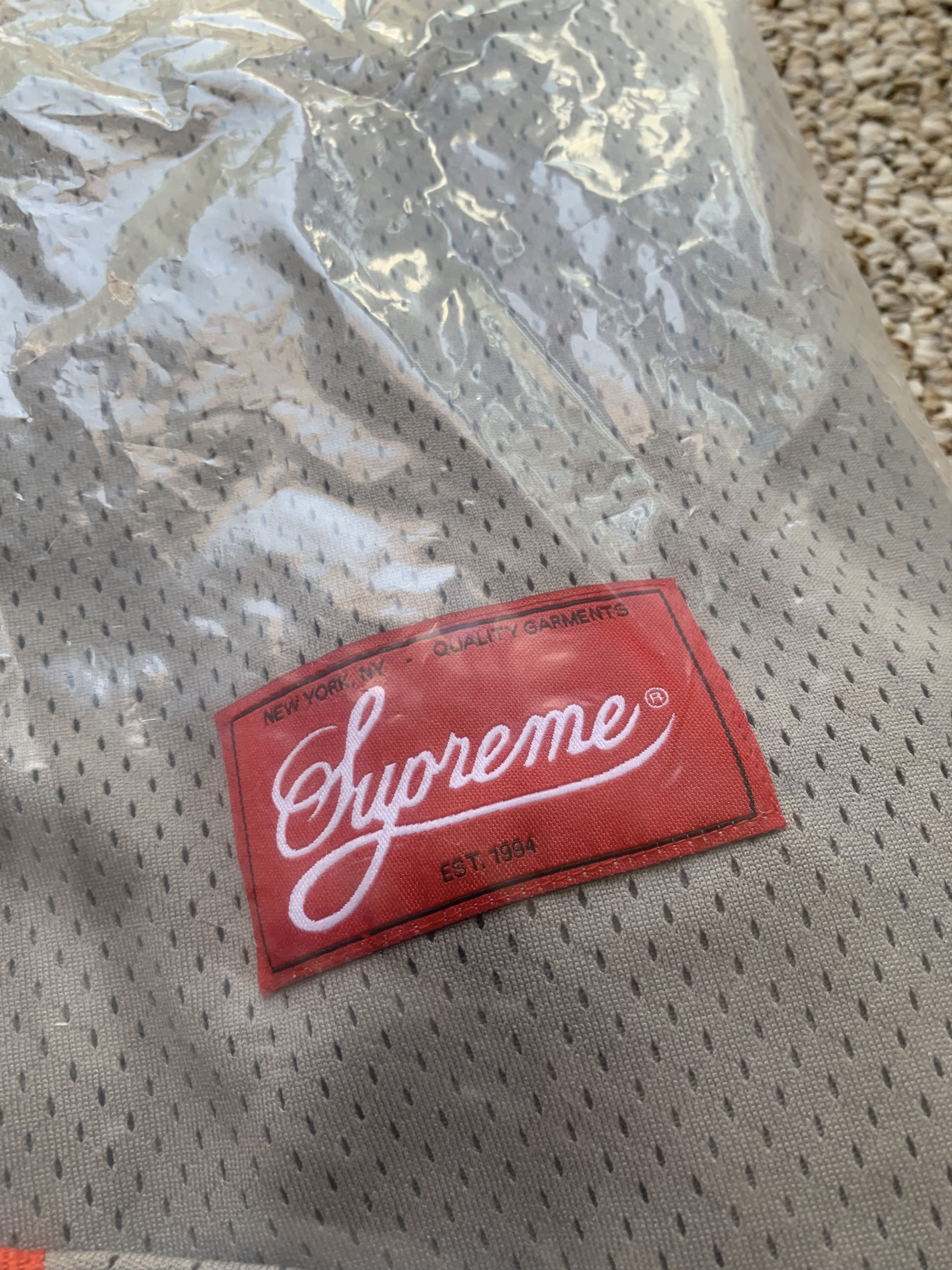 Supreme Old English Baseball Jersey Size US XXL / EU 58 / 5 - 6 Thumbnail