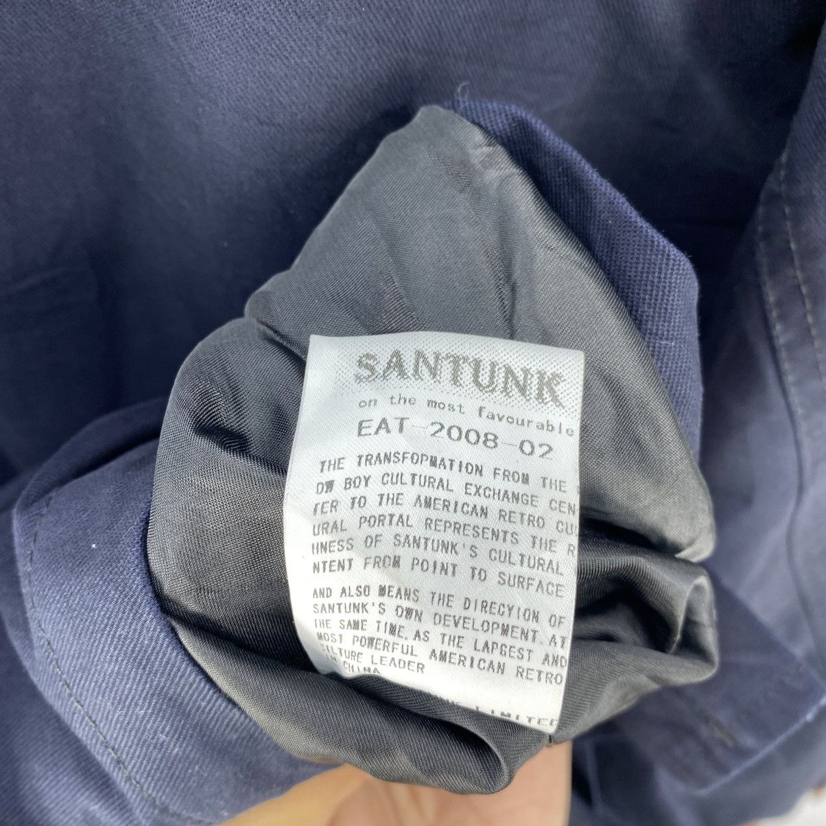 Designer Vintage 00’s Santunk Casual Coat Size US XL / EU 56 / 4 - 13 Thumbnail
