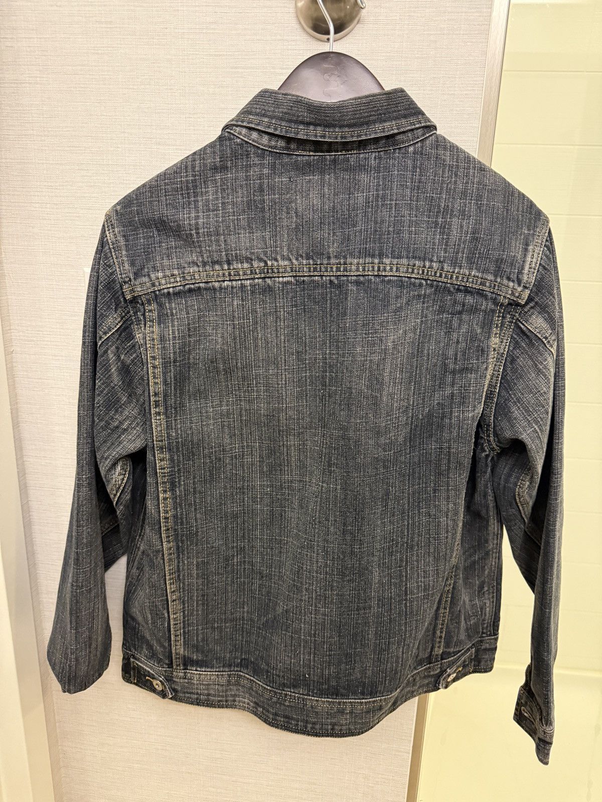Japanese Brand 2000s famock japan indigo wash denim jacket y2k style Size US L / EU 52-54 / 3 - 3 Thumbnail