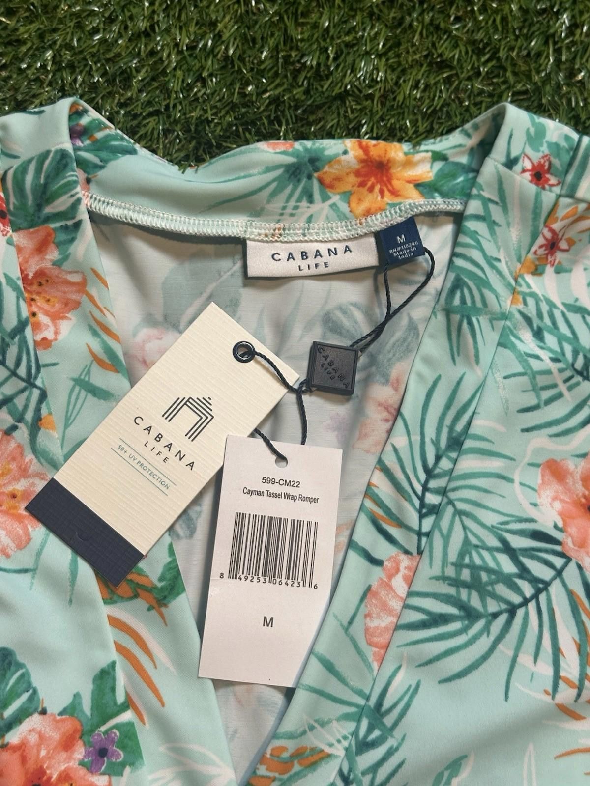 Designer CABANA LIFE WOMENS ROMPER Size 32" / US 10 / IT 46 - 2 Thumbnail