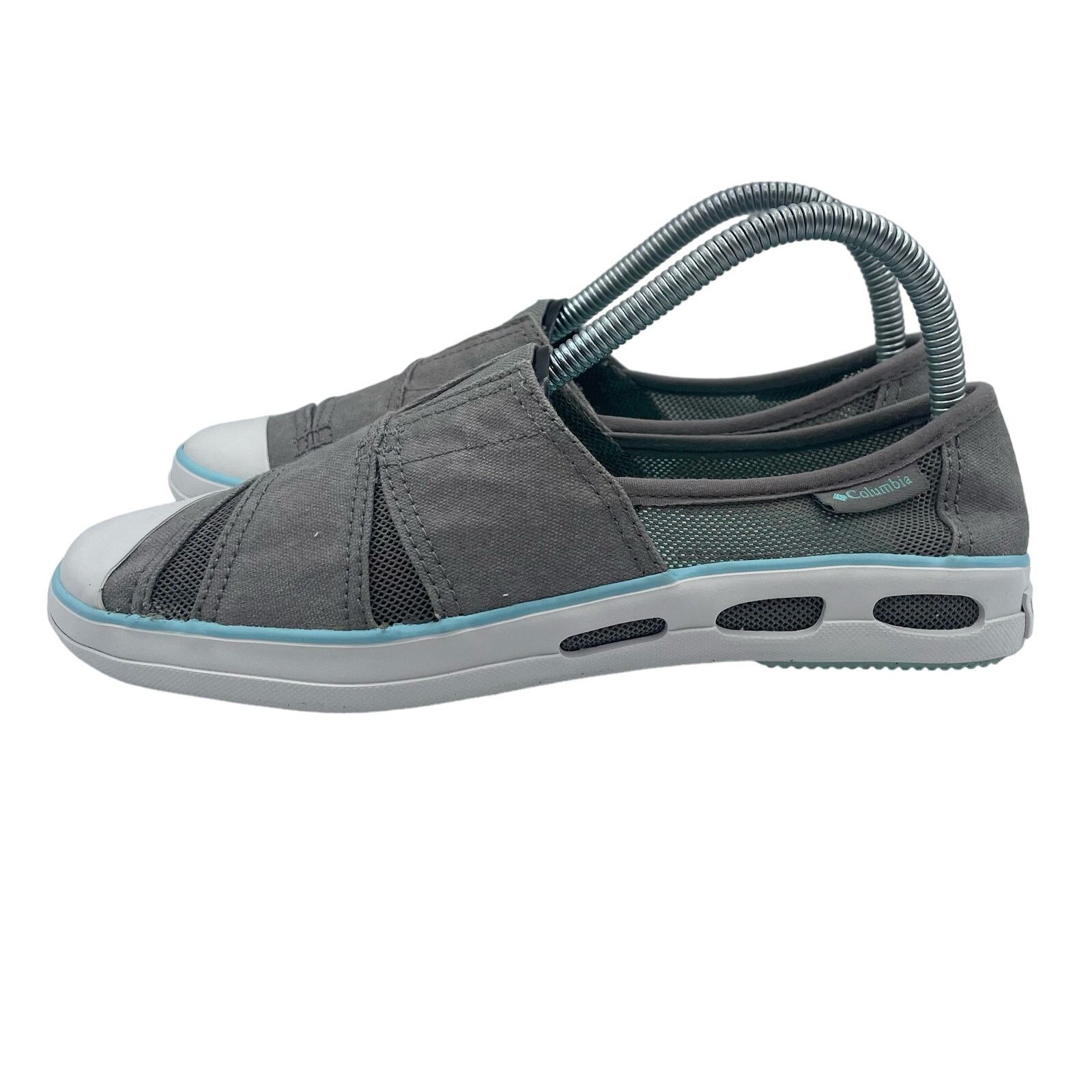 Columbia Columbia Vulc N Vent Slip On Shoes Summer Casual Gray 7 Size US 7 / IT 37 - 1 Thumbnail