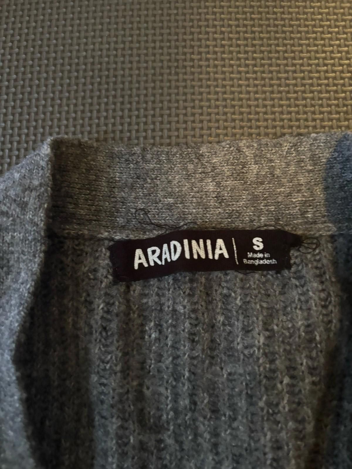 NBDN Nobrandedon Aradina Grey Button Up Cardigan Acrylic Woman’s Size Small Size S / US 4 / IT 40 - 2 Thumbnail
