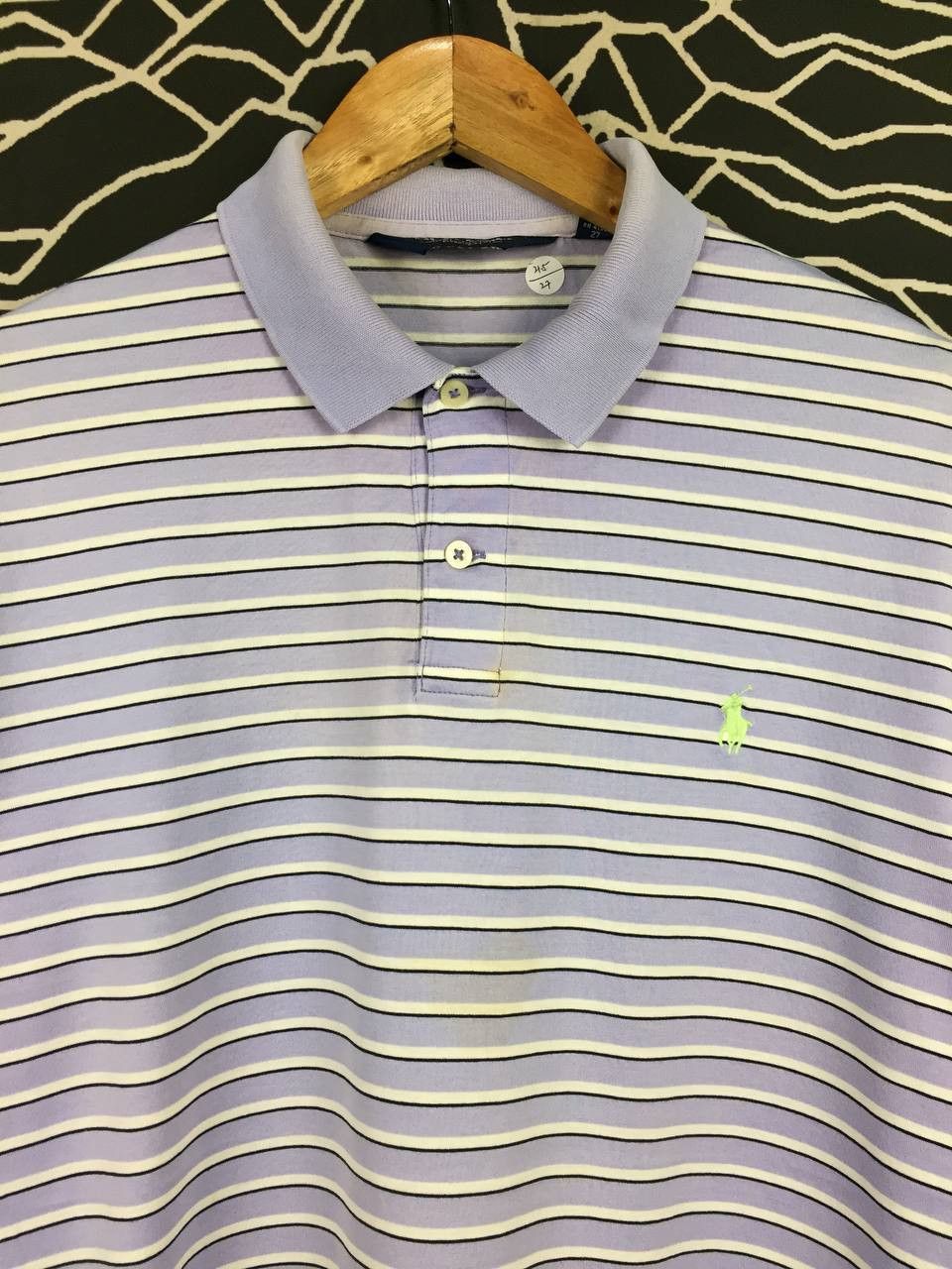 Ralph Lauren Vtg Polo Golf Ralph Lauren Pro Fit Striped Polo Shirt Size US L / EU 52-54 / 3 - 3 Thumbnail
