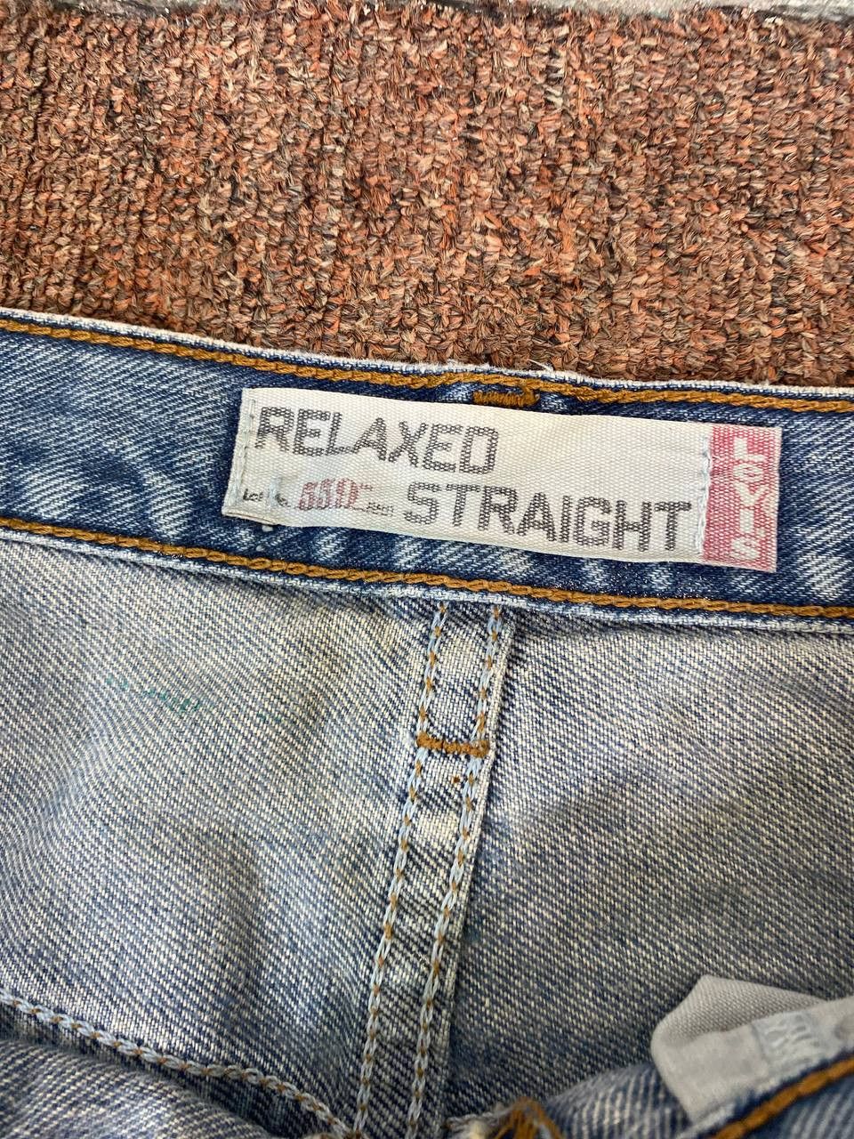 Levi's vintage levis 559 relaxed straight denim nice design Size US 37 - 10 Thumbnail