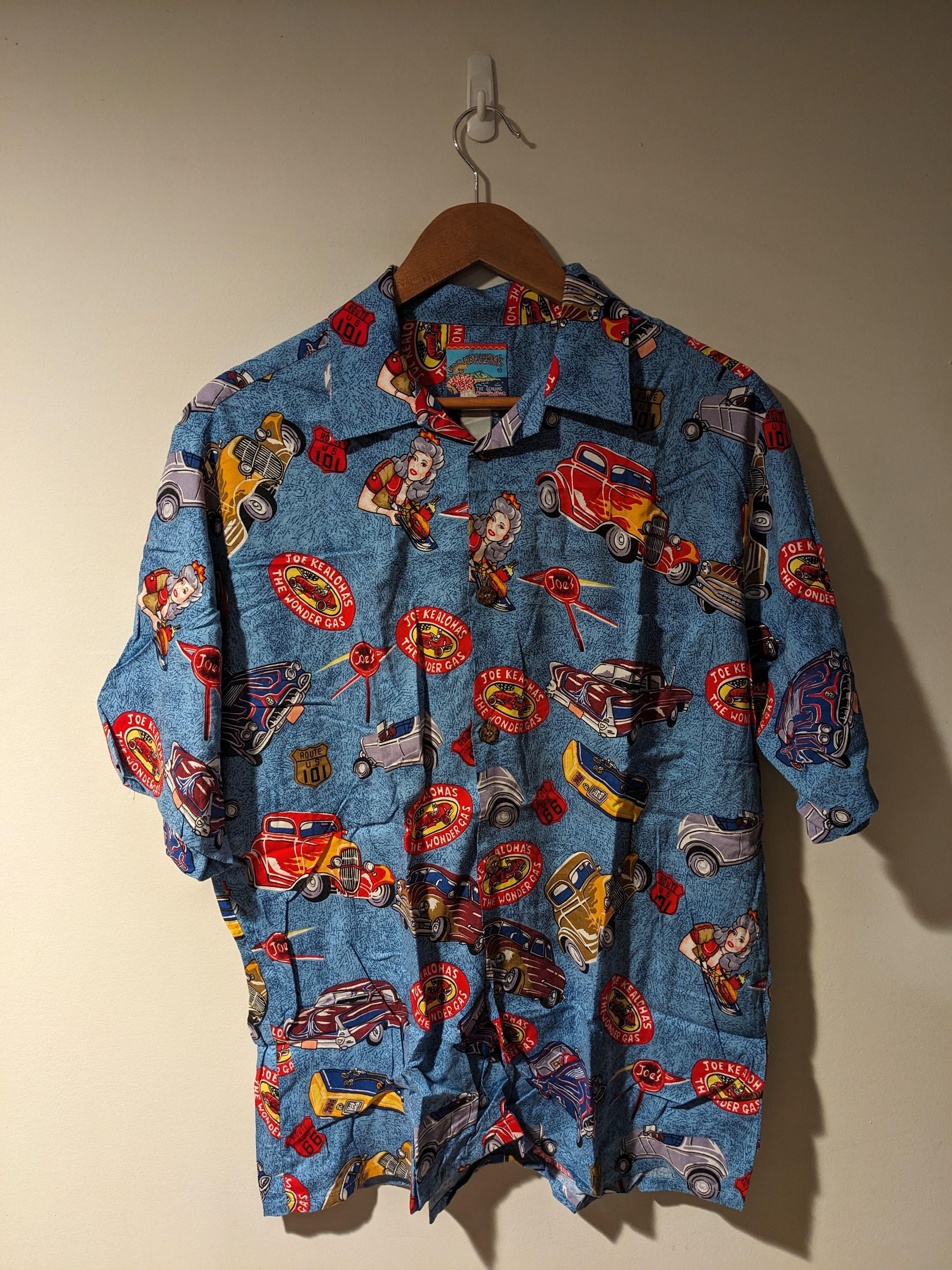 Reyn Spooner × Vintage Vintage Reyn Spooner Joe Kealoha's Hawaiian Hotrod Shirt Size US S / EU 44-46 / 1 - 1 Thumbnail