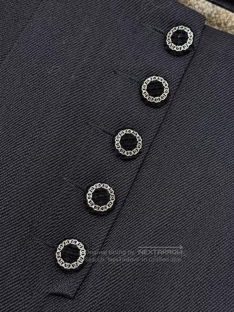Chanel Chanel Bermuda wool pants five-point suit pants Size 26" / US 2 / IT 38 - 4 Thumbnail