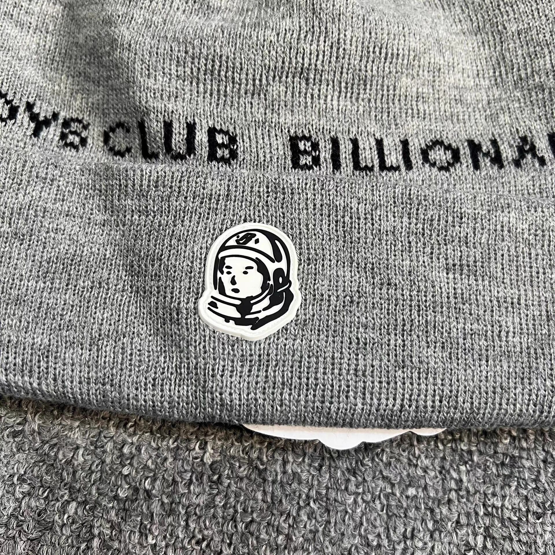 Billionaire Boys Club BBC Astronaut Rubber Logo Knitted Beanie Q7 Size ONE SIZE - 4 Thumbnail