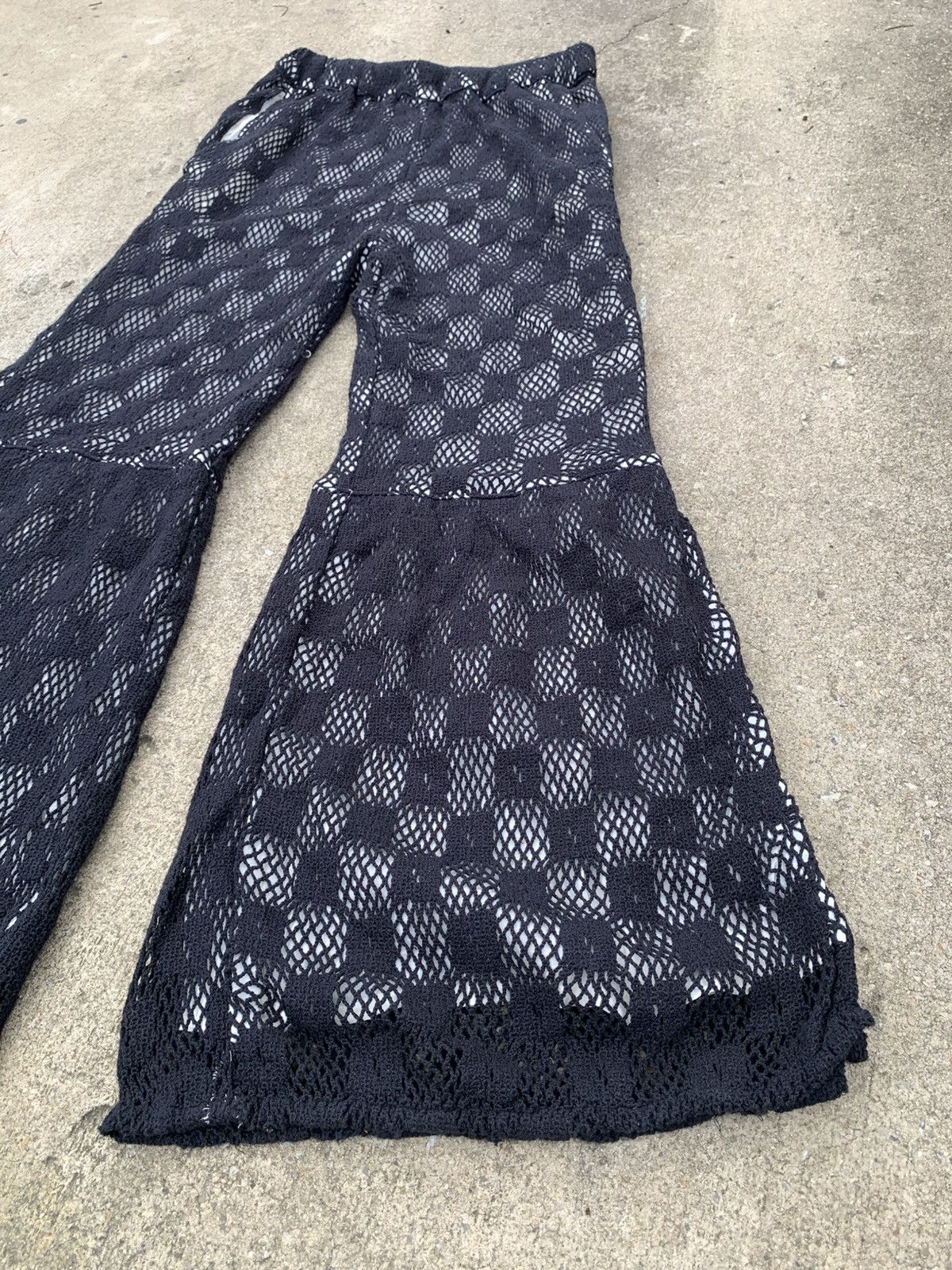 Ciaopanic steal 🔥flare ciaopanic mesh pants Size 30" / US 8 / IT 44 - 7 Thumbnail