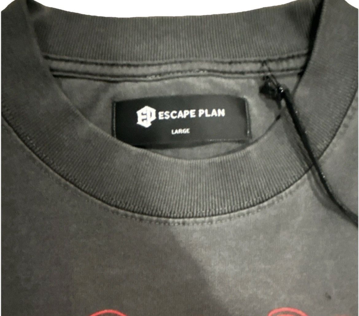 Other Escape Plan - “No Risk No Reward” Tee in Charcoal Grey Lg Size US L / EU 52-54 / 3 - 4 Thumbnail