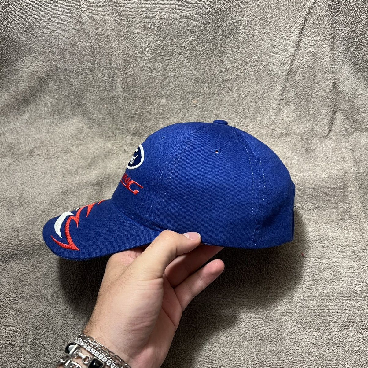 Ford × Vintage Vintage Y2K Ford Racing Strap Back Hat Tribal Grunge NASCAR Size ONE SIZE - 4 Thumbnail
