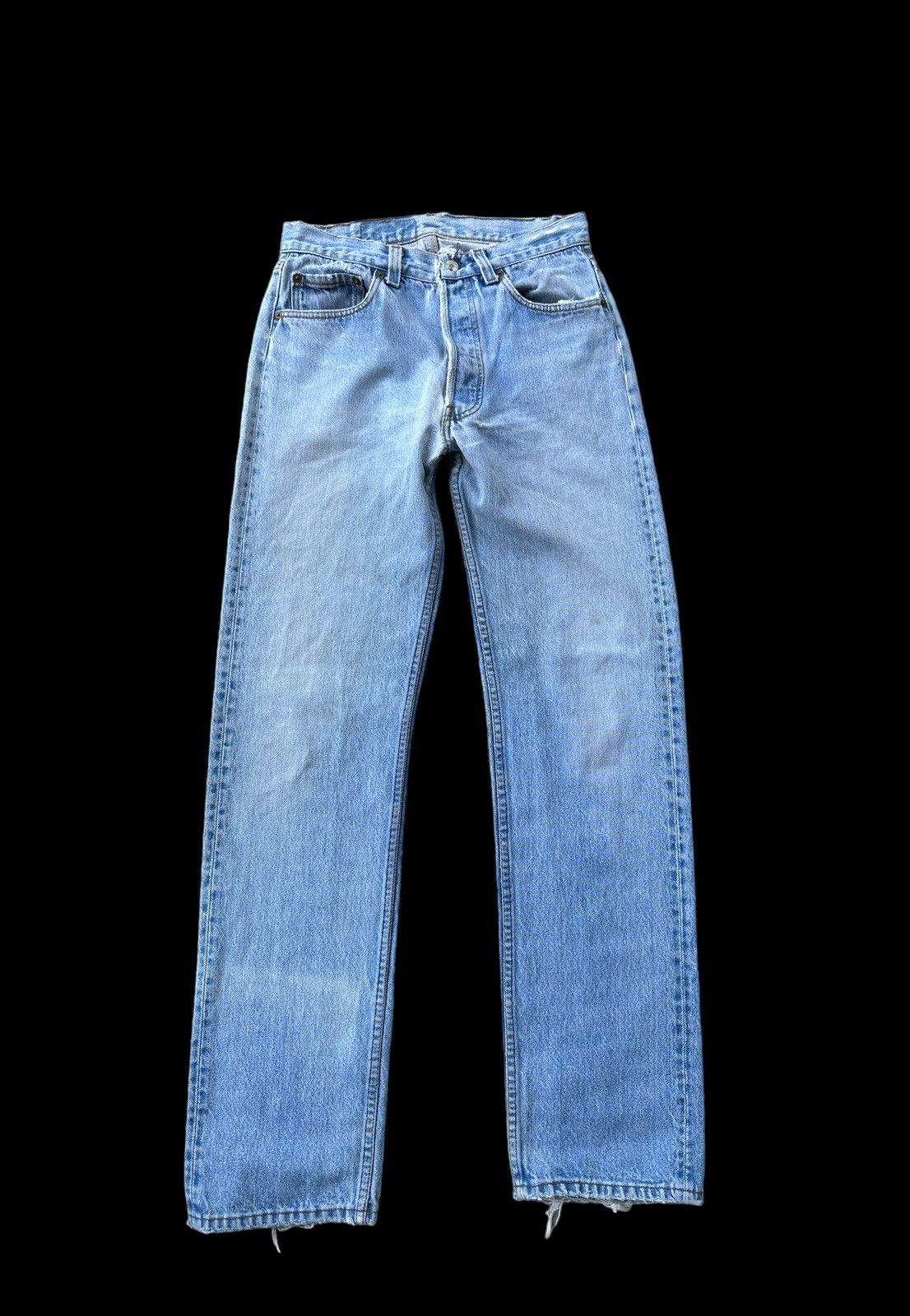 Levi's Vintage Levi’s 501 top button 552 distressed jeans Size US 28 / EU 44 - 4 Thumbnail