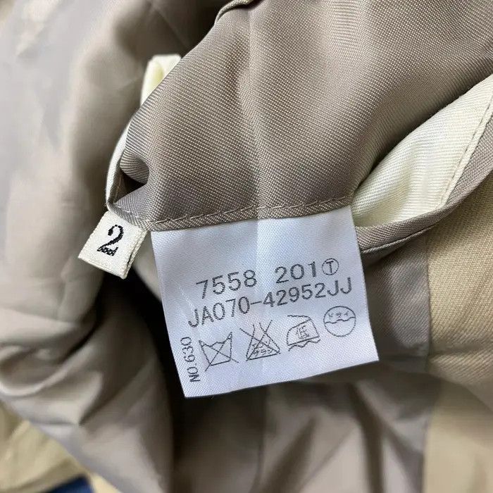 Takeo Kikuchi Vtg 90’ TAKEO KIKUCHI JAPAN Minimalist Design Jacket Trench Size US M / EU 48-50 / 2 - 4 Thumbnail