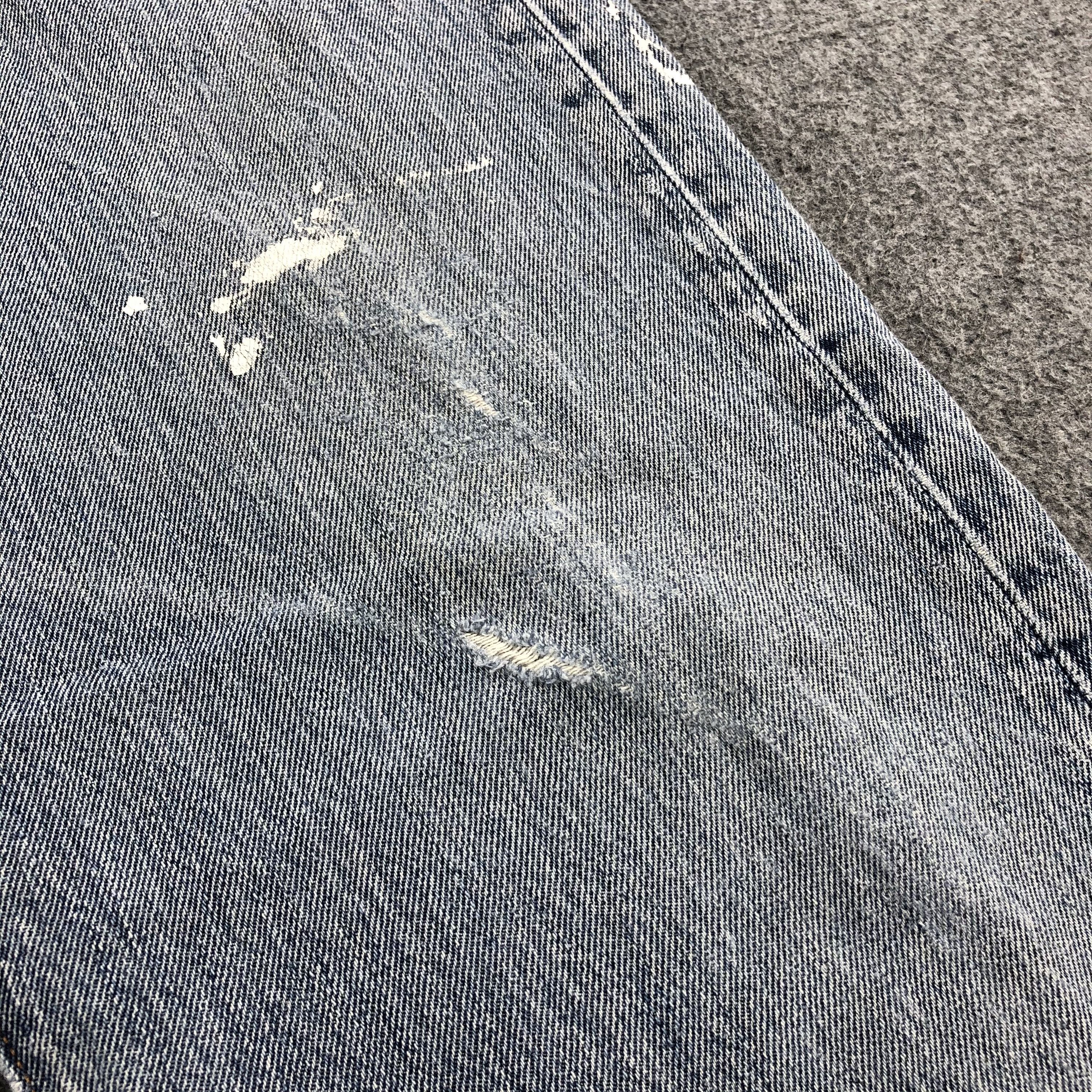 Levi's Vintage Blue Wash Levis 501 Jeans-J1988 Size US 37 - 9 Thumbnail