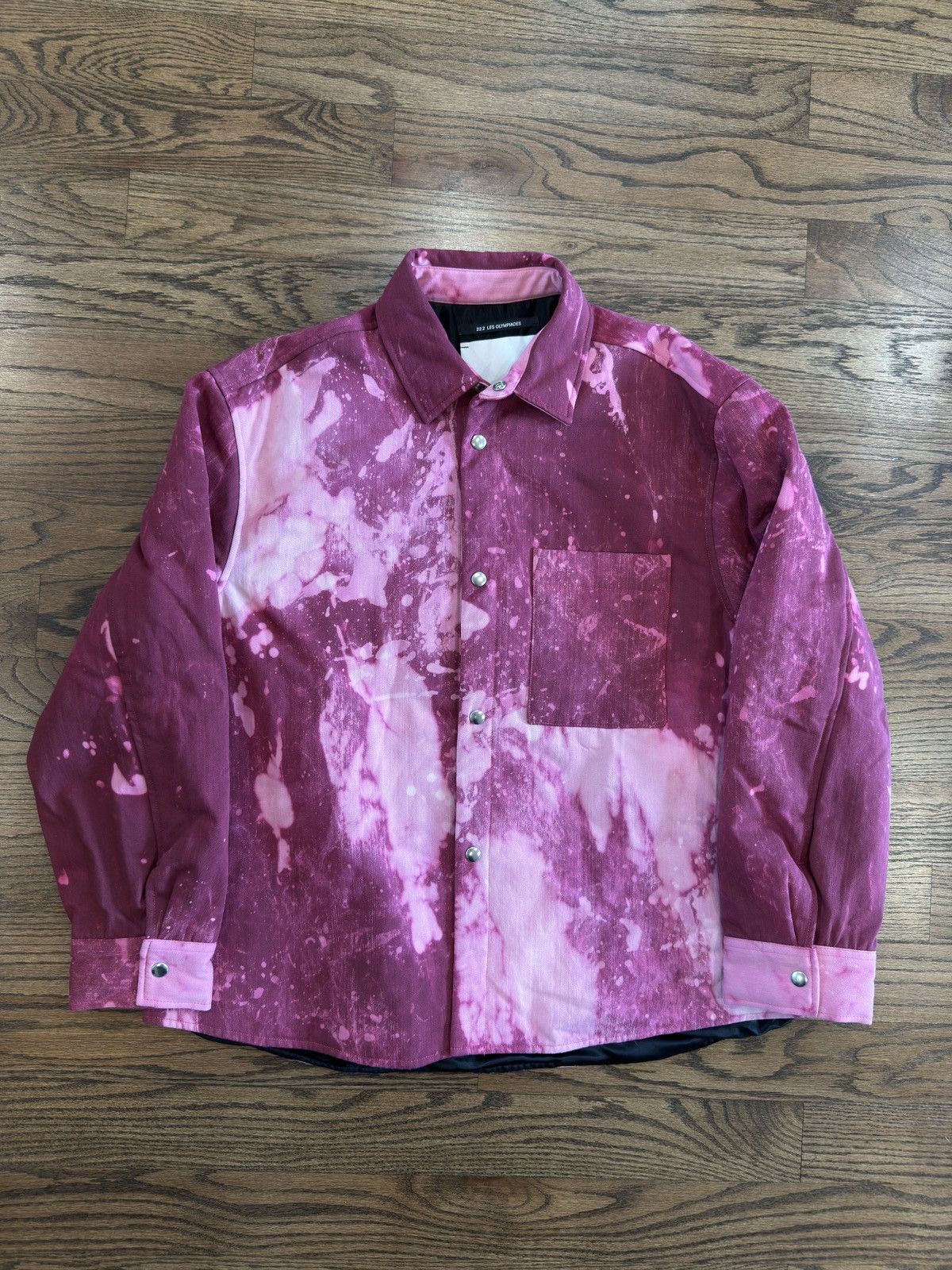 Song For The Mute Song for the Mute Jacket (Pink Acid Wash) Size US L / EU 52-54 / 3 - 1 Thumbnail