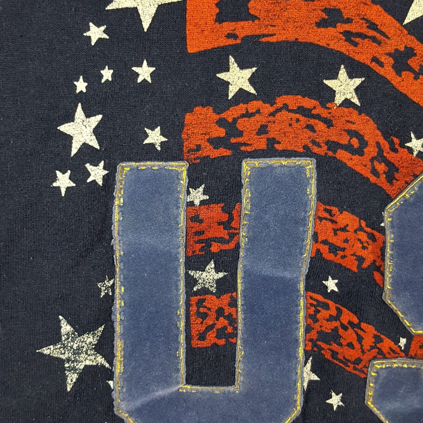 Vogue VINTAGE Vogue T-Shirt Men Large Summer Short Sleeve Cotton Logo USA Flag 90s Y2K Preppy Size US L / EU 52-54 / 3 - 4 Thumbnail