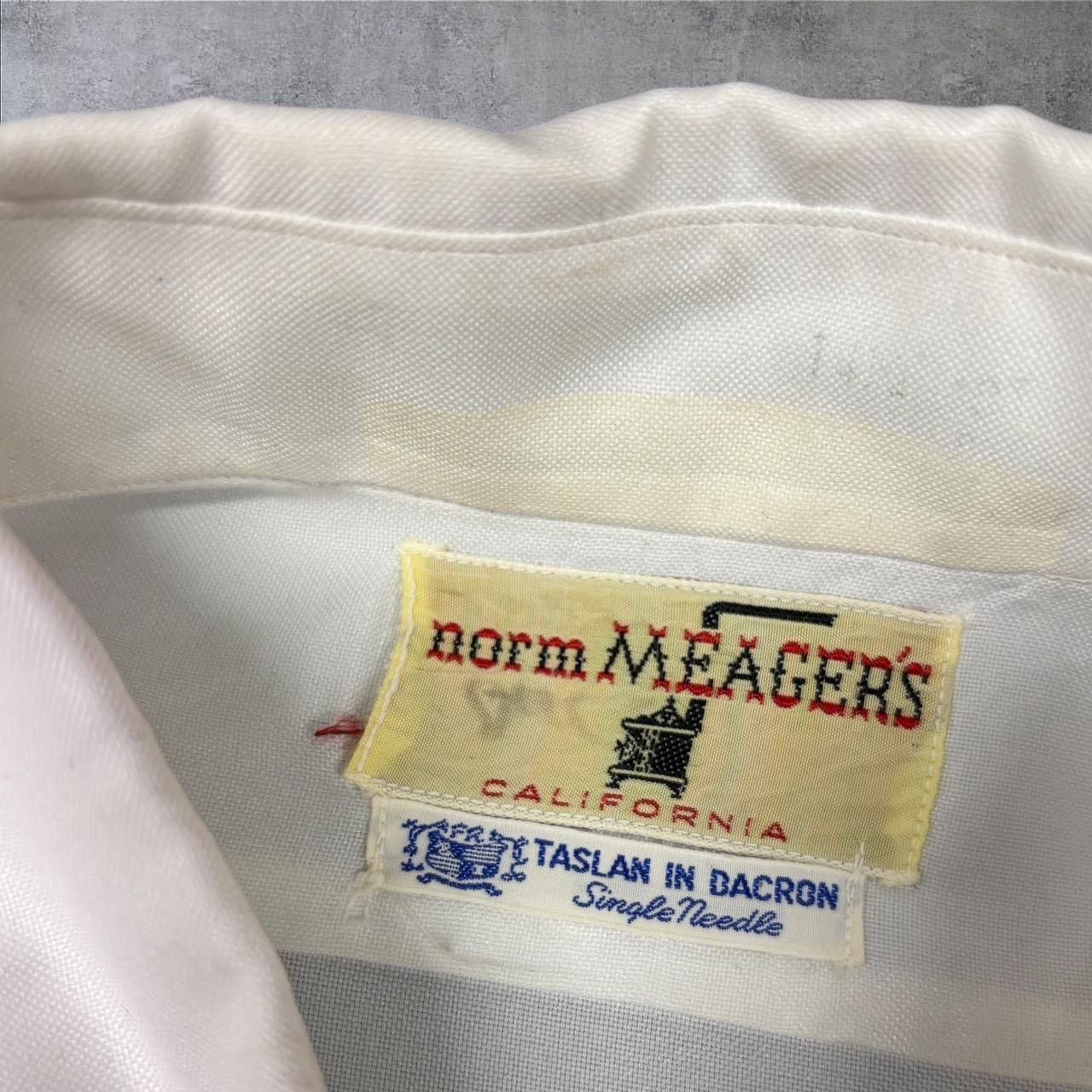 Vintage 1960s Vintage White Button Up Shirt Size US M / EU 48-50 / 2 - 4 Thumbnail