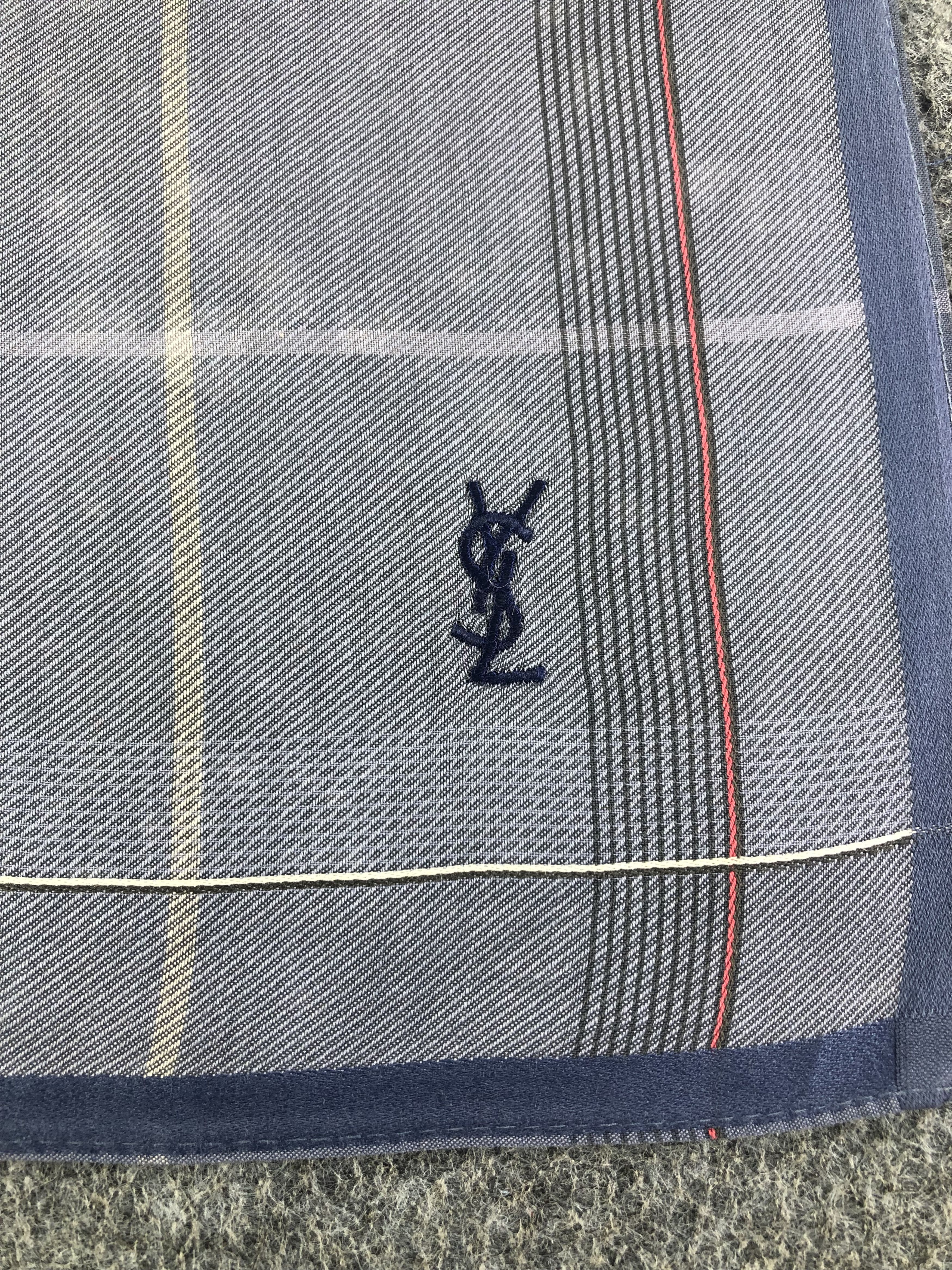 Yves Saint Laurent Yves Saint Laurent Handkerchief / Bandana / Neckerchief Size ONE SIZE - 5 Thumbnail