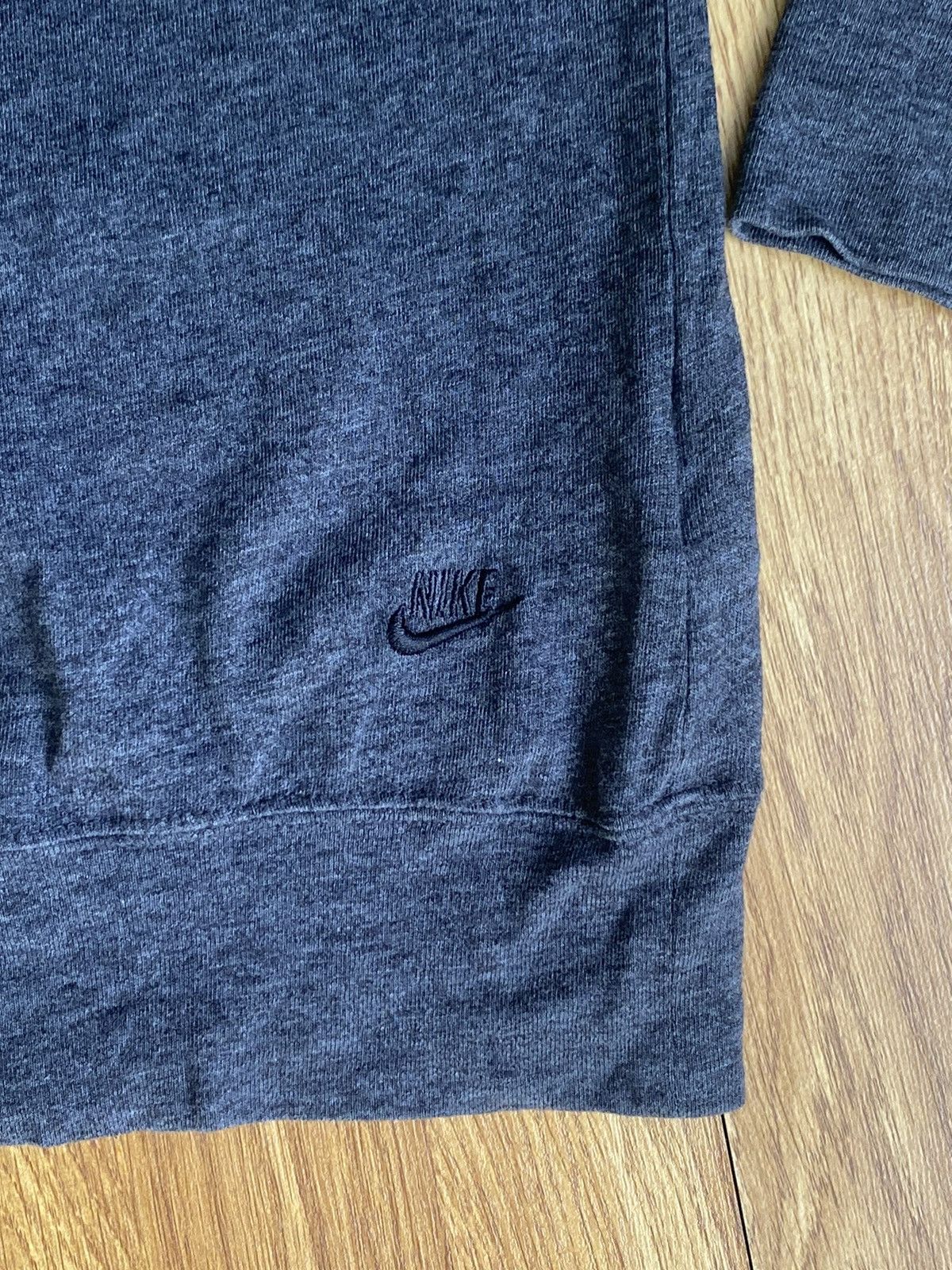Nike × Vintage Vintage USATF Track And Field Nike Long Sleeve Cotton Gray M Size US M / EU 48-50 / 2 - 2 Thumbnail