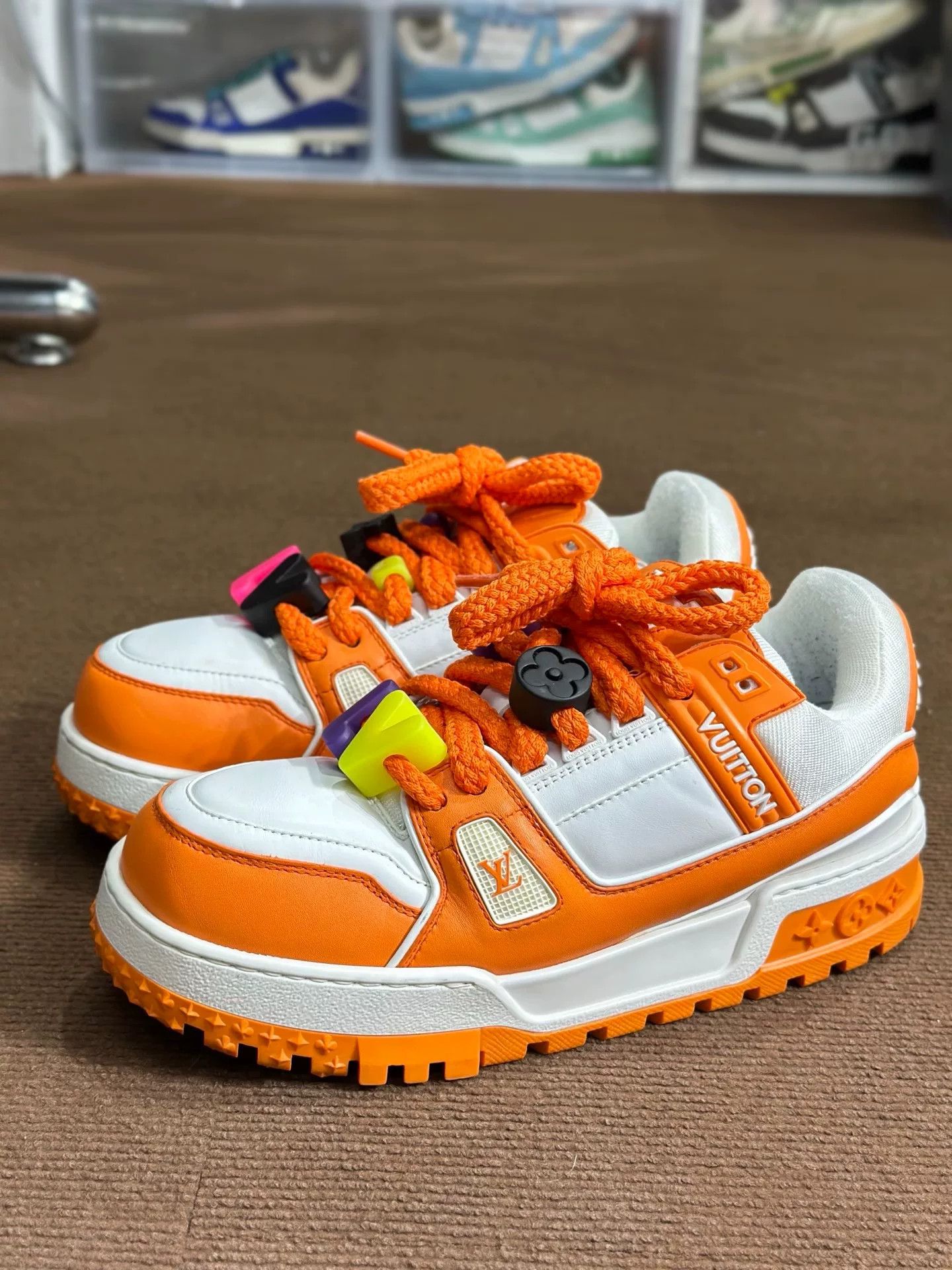 Louis Vuitton Louis Vuitton Training White Lowtop Sneakers 40 Men Size US 7.5 / EU 40-41 - 1 Thumbnail
