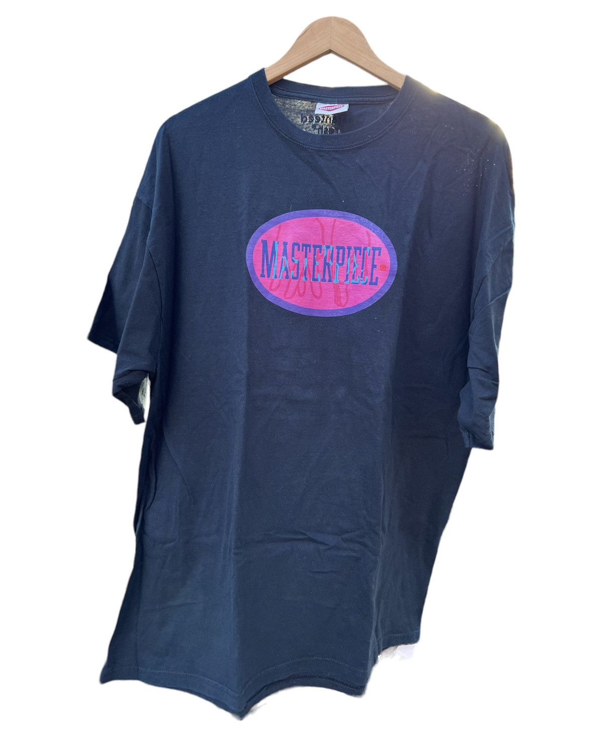 image of Masterpiece Gang Sign Tee in Black, Men's (Size 2XL)