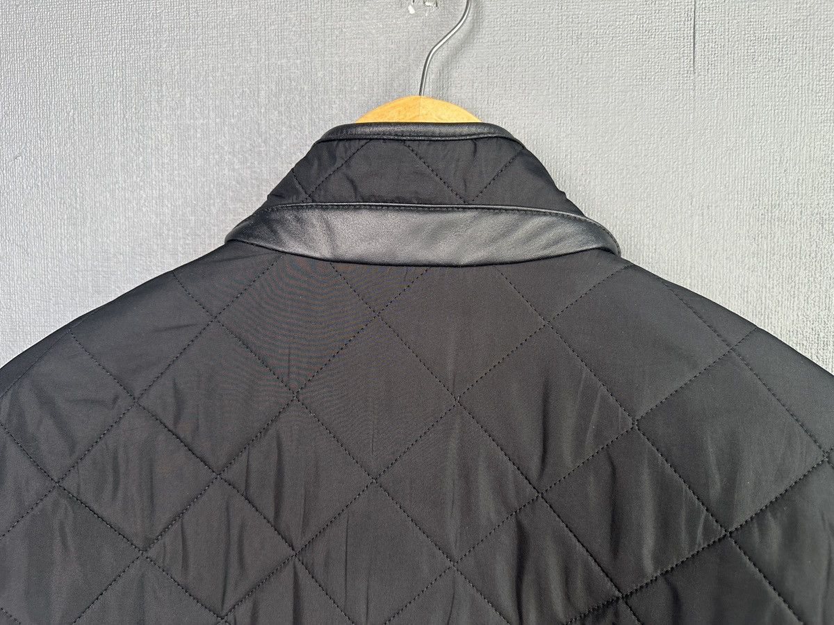 Barbour Men’s BARBOUR Powell Quilted Black Field Jacket Insulated Size US L / EU 52-54 / 3 - 13 Thumbnail