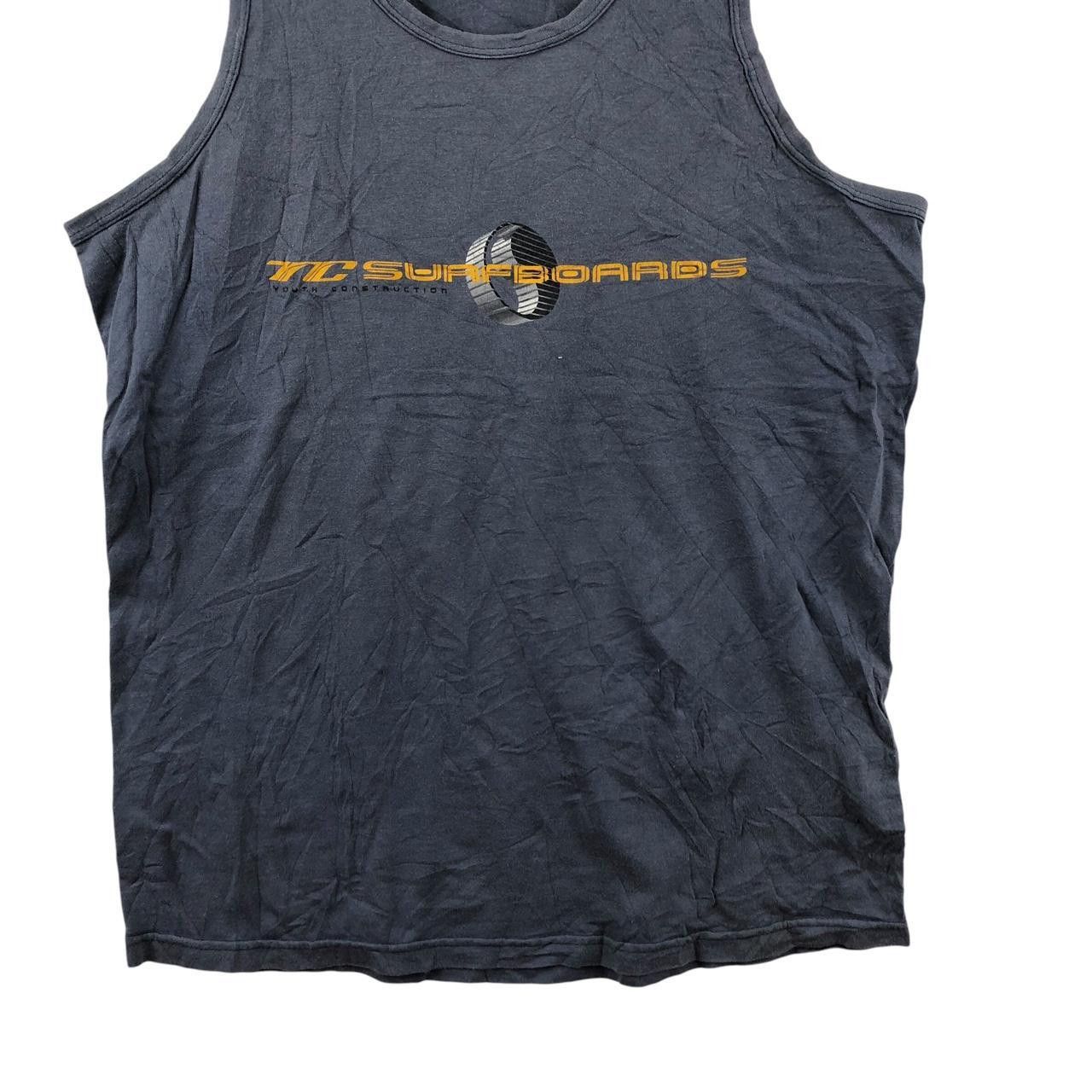 Vintage Vintage TOWN & COUNTRY T&C Surfboards Tank Top Tee Shirt Size US L / EU 52-54 / 3 - 4 Thumbnail
