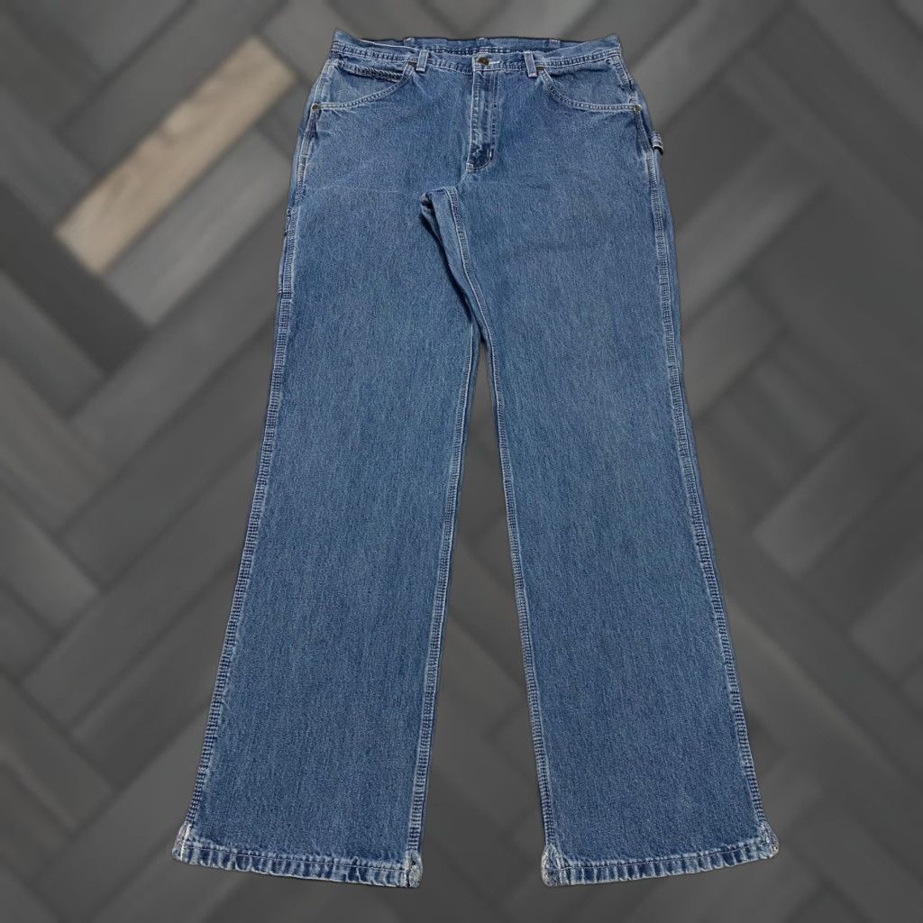 Vintage VINTAGE Key Carpenter Jeans Mens Size 36×36 Blue Regular Rise Mid Inseam 36 Jeans Carpenter Blue Mens Size US 36 / EU 52 - 1 Thumbnail